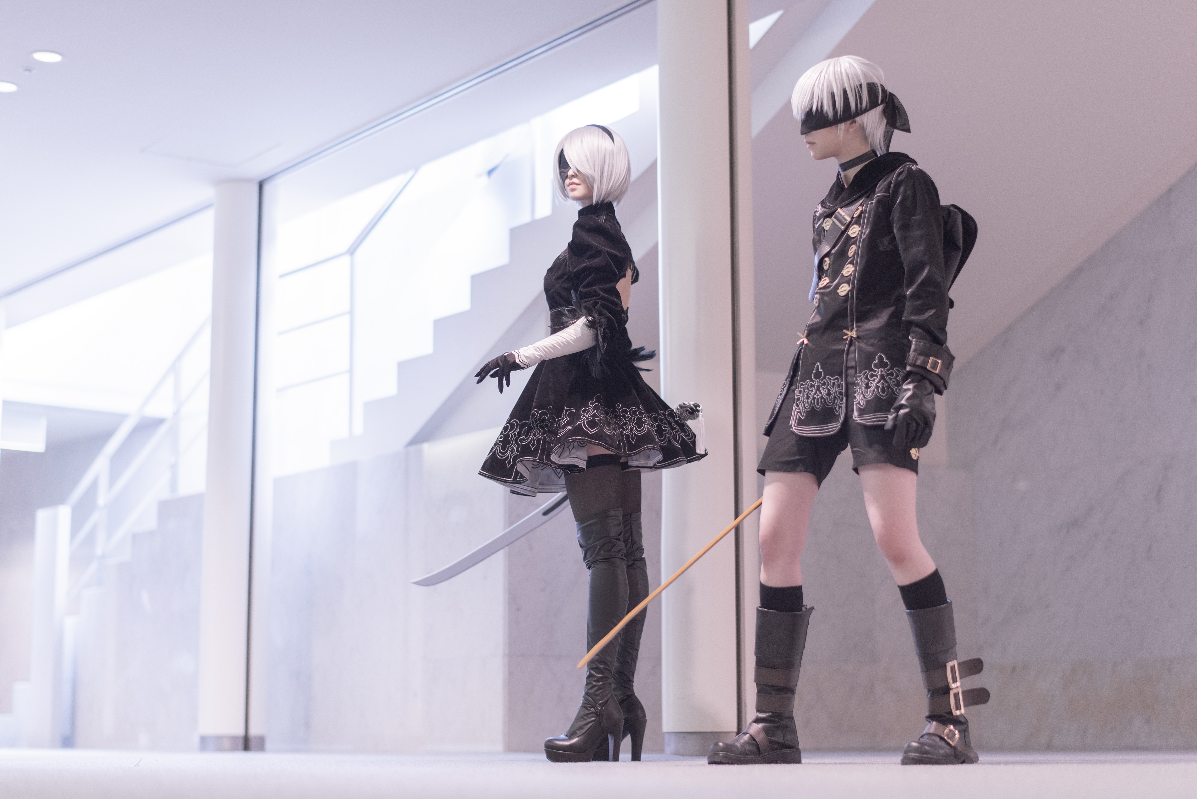 9S:ルーイ / 2B:明井さん / Photo:Any Goldmanさん