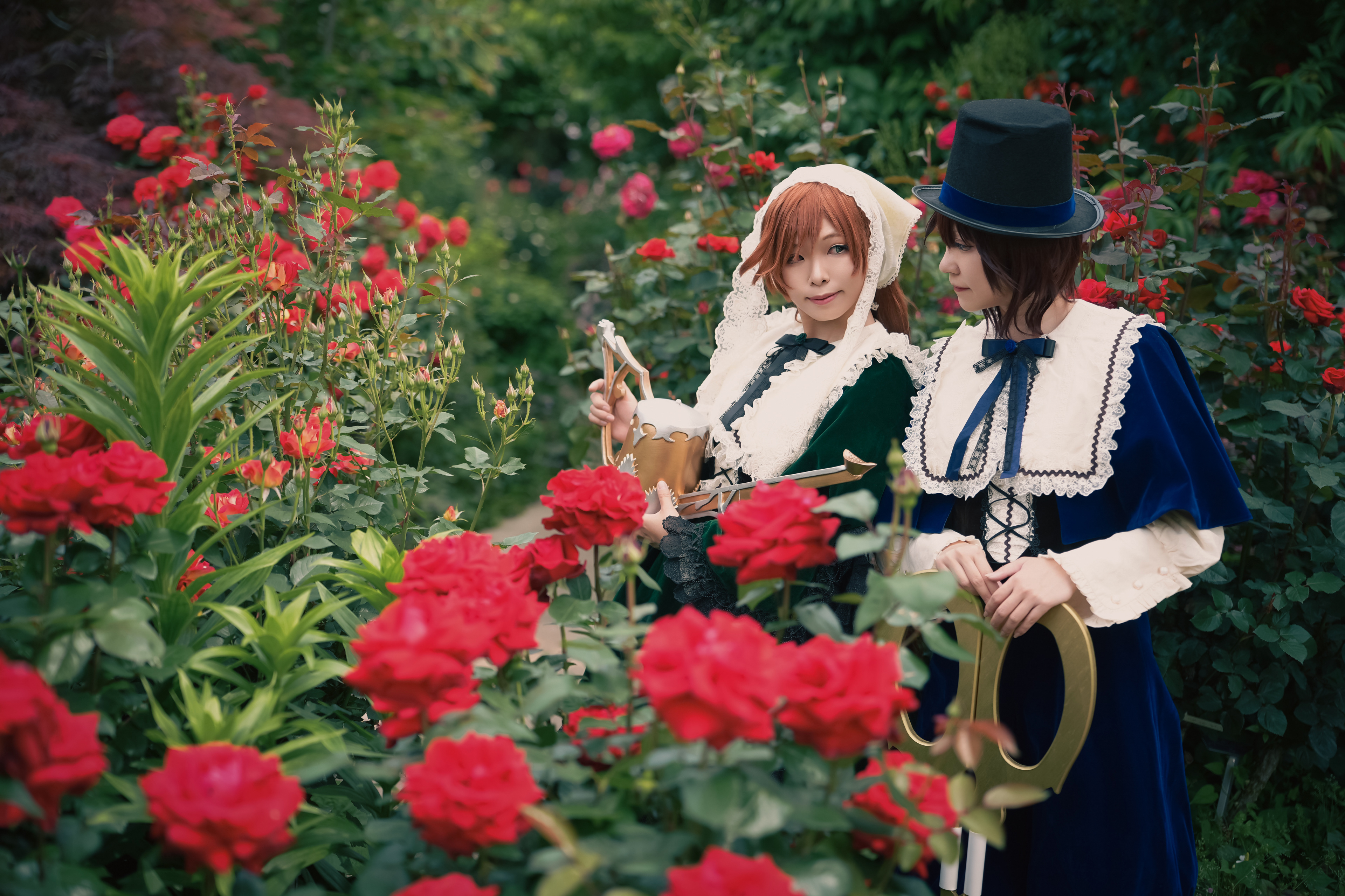 蒼星石:ルーイ / 翠星石:きょーさん / Photo:じんグウジさん