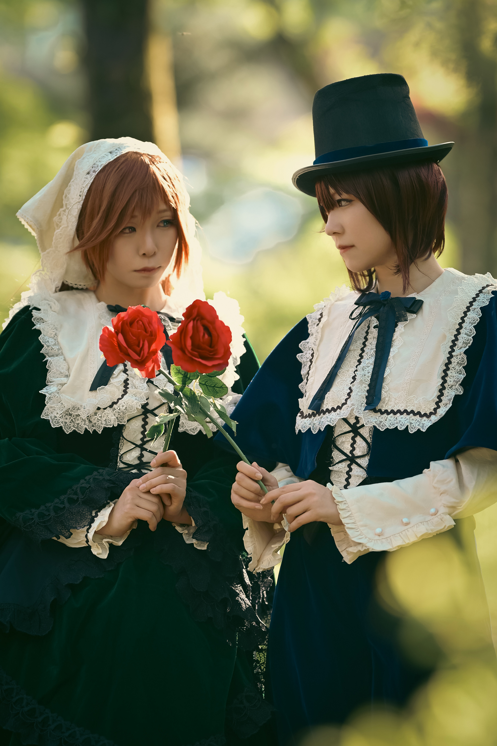 蒼星石:ルーイ / 翠星石:きょーさん / Photo:じんグウジさん