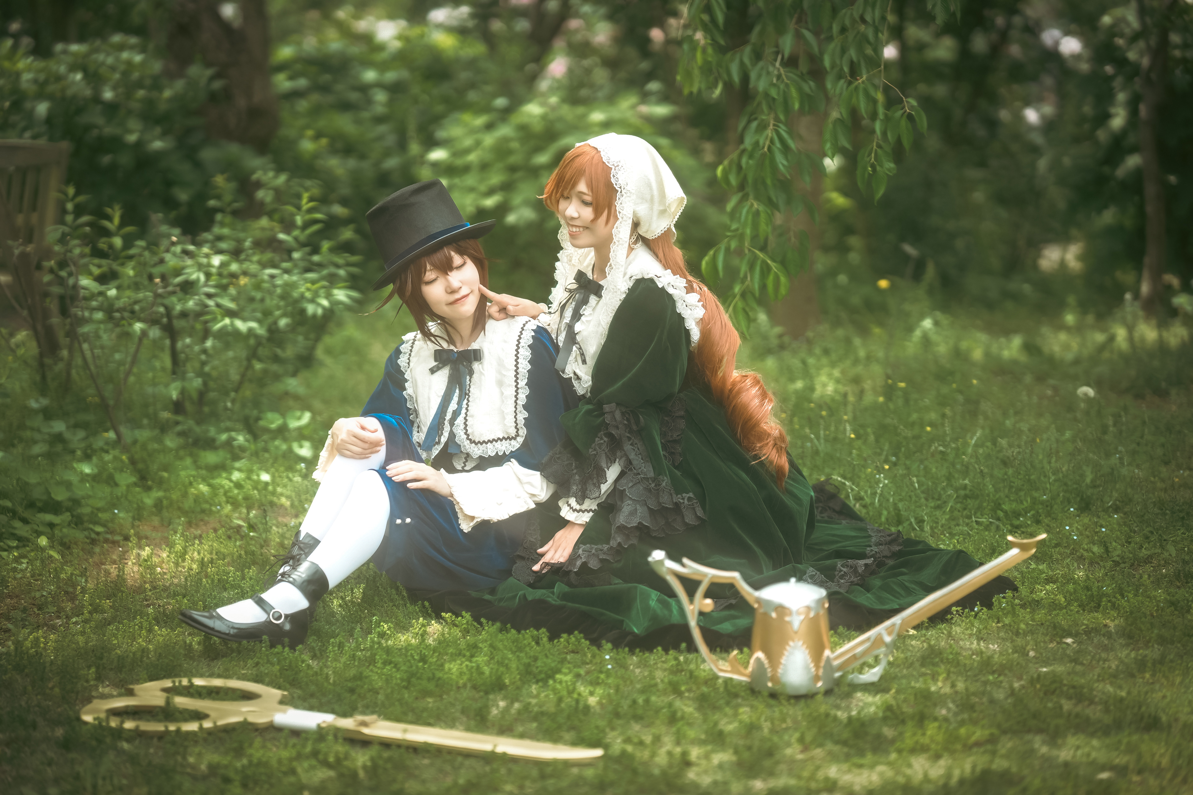 蒼星石:ルーイ / 翠星石:きょーさん / Photo:じんグウジさん