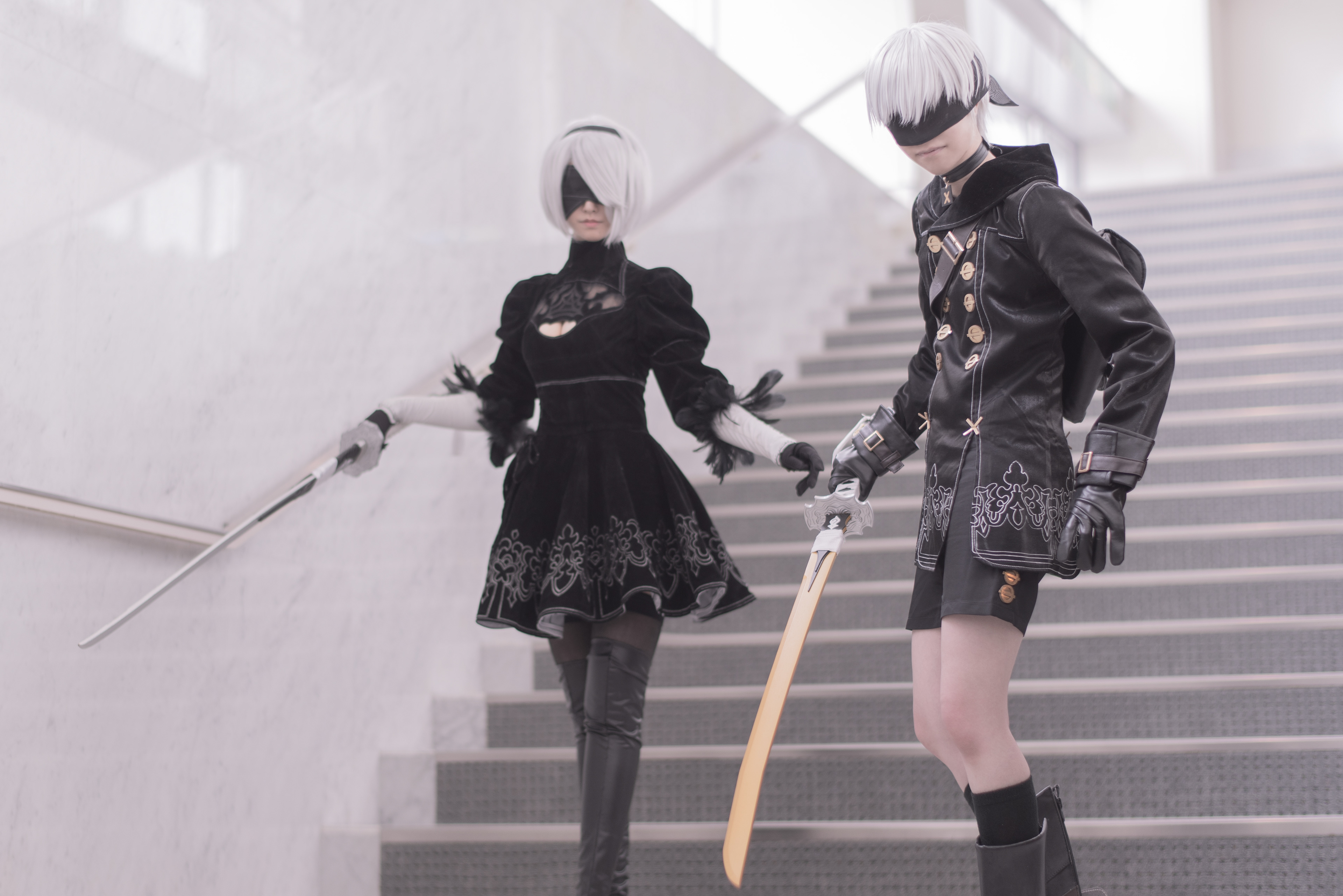 9S:ルーイ / 2B:明井さん / Photo:Any Goldmanさん