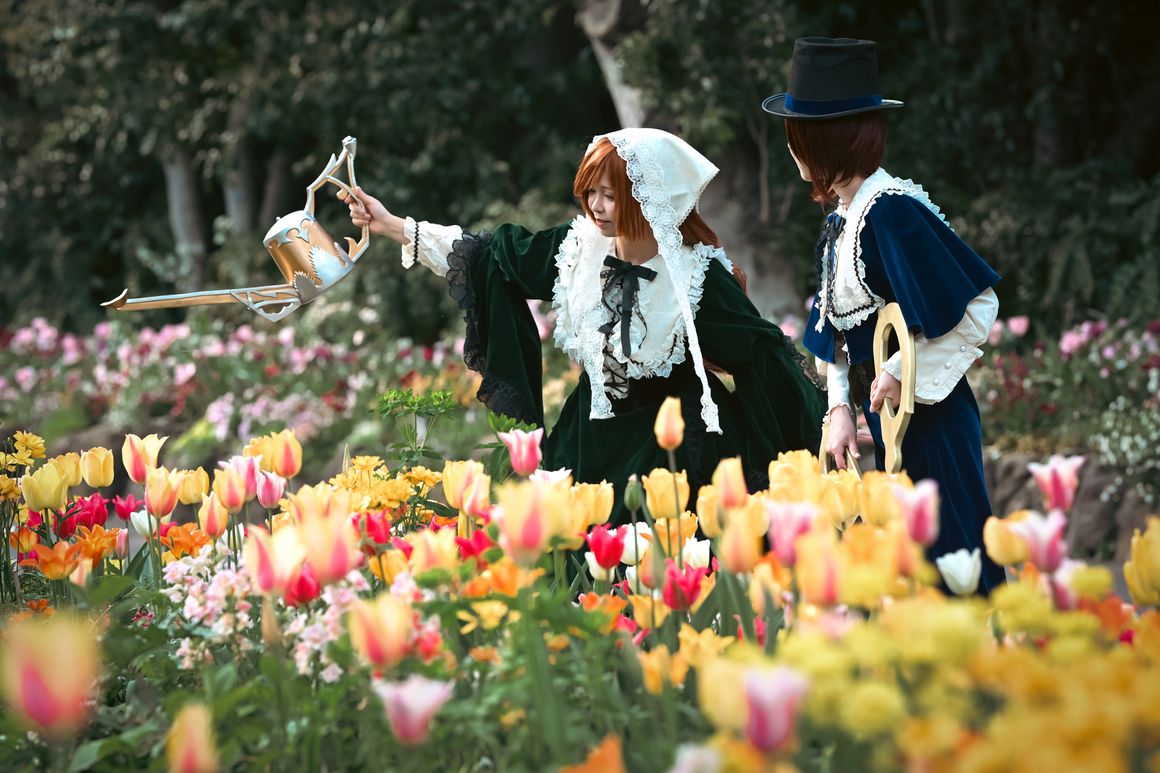 蒼星石:ルーイ / 翠星石:きょーさん / Photo:じんグウジさん
