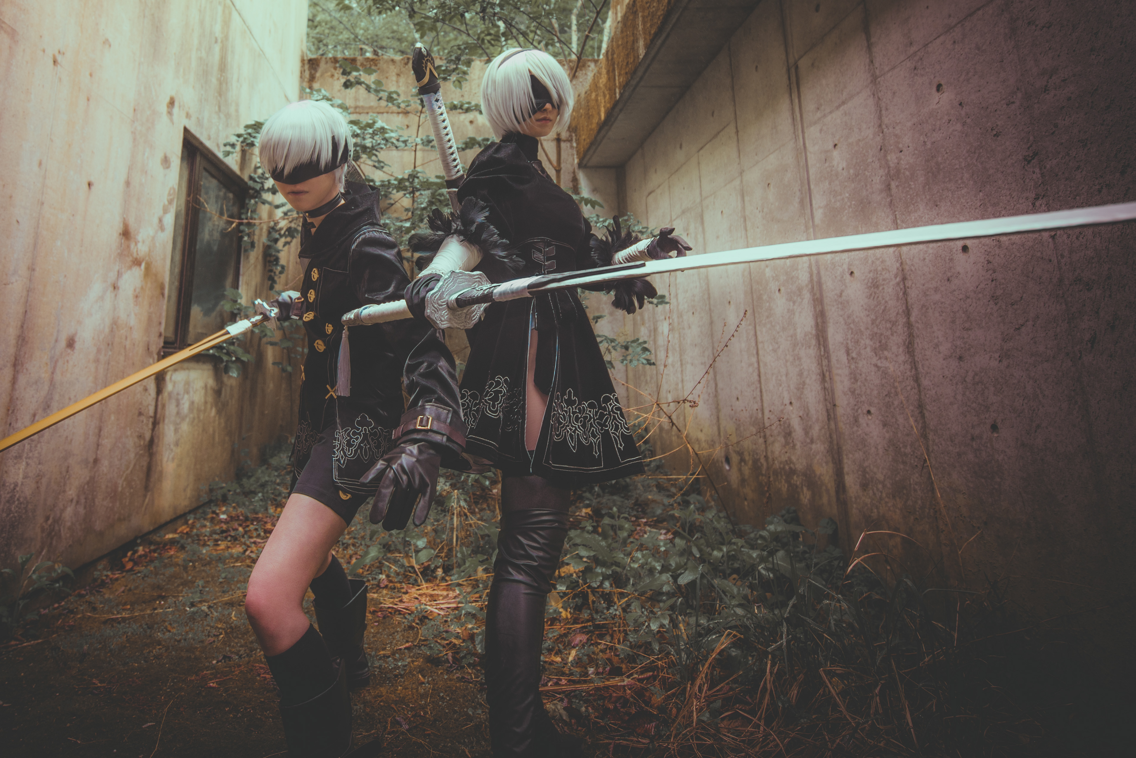 9S:ルーイ / 2B:明井さん / Photo:Any Goldmanさん