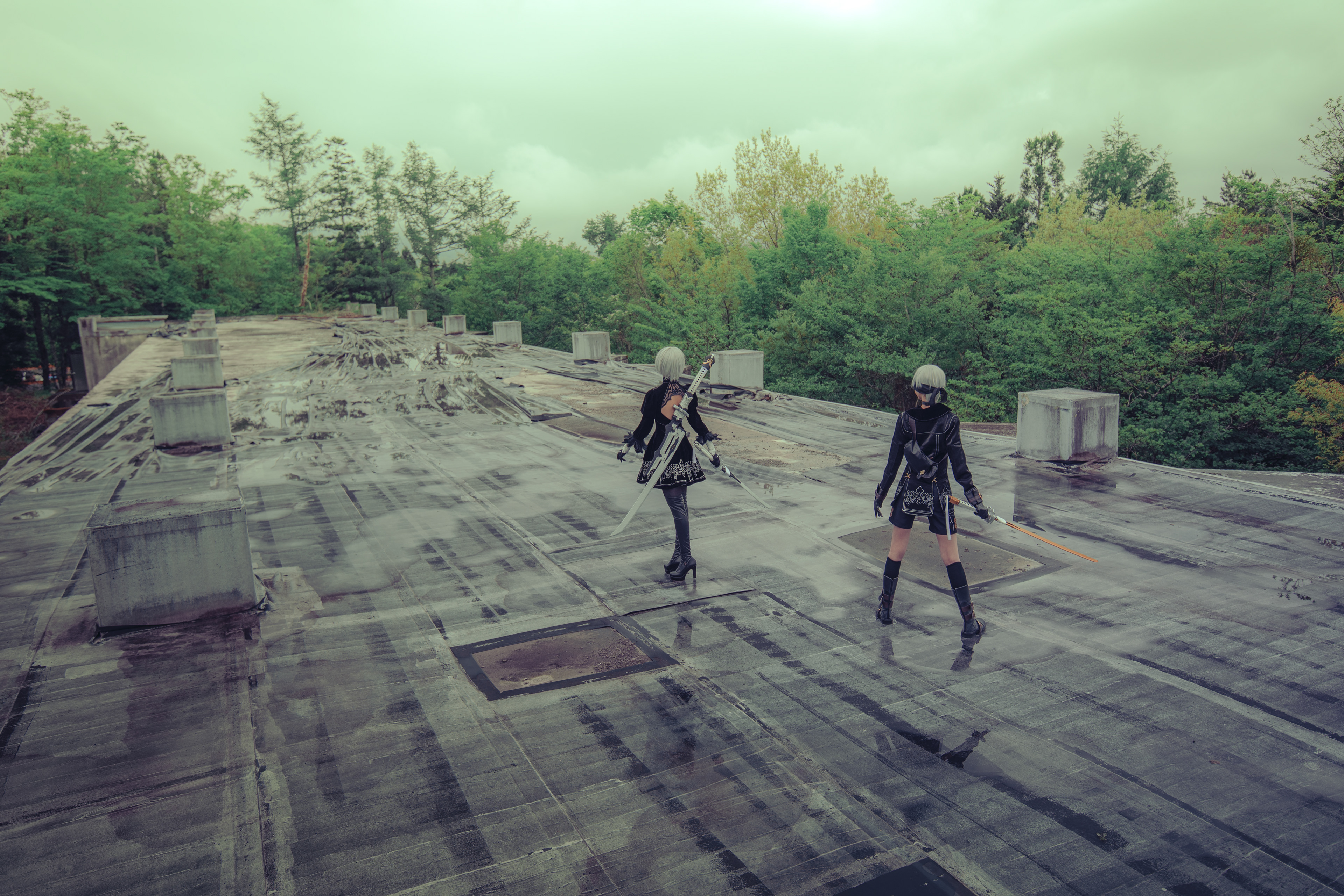 9S:ルーイ / 2B:明井さん / Photo:Any Goldmanさん