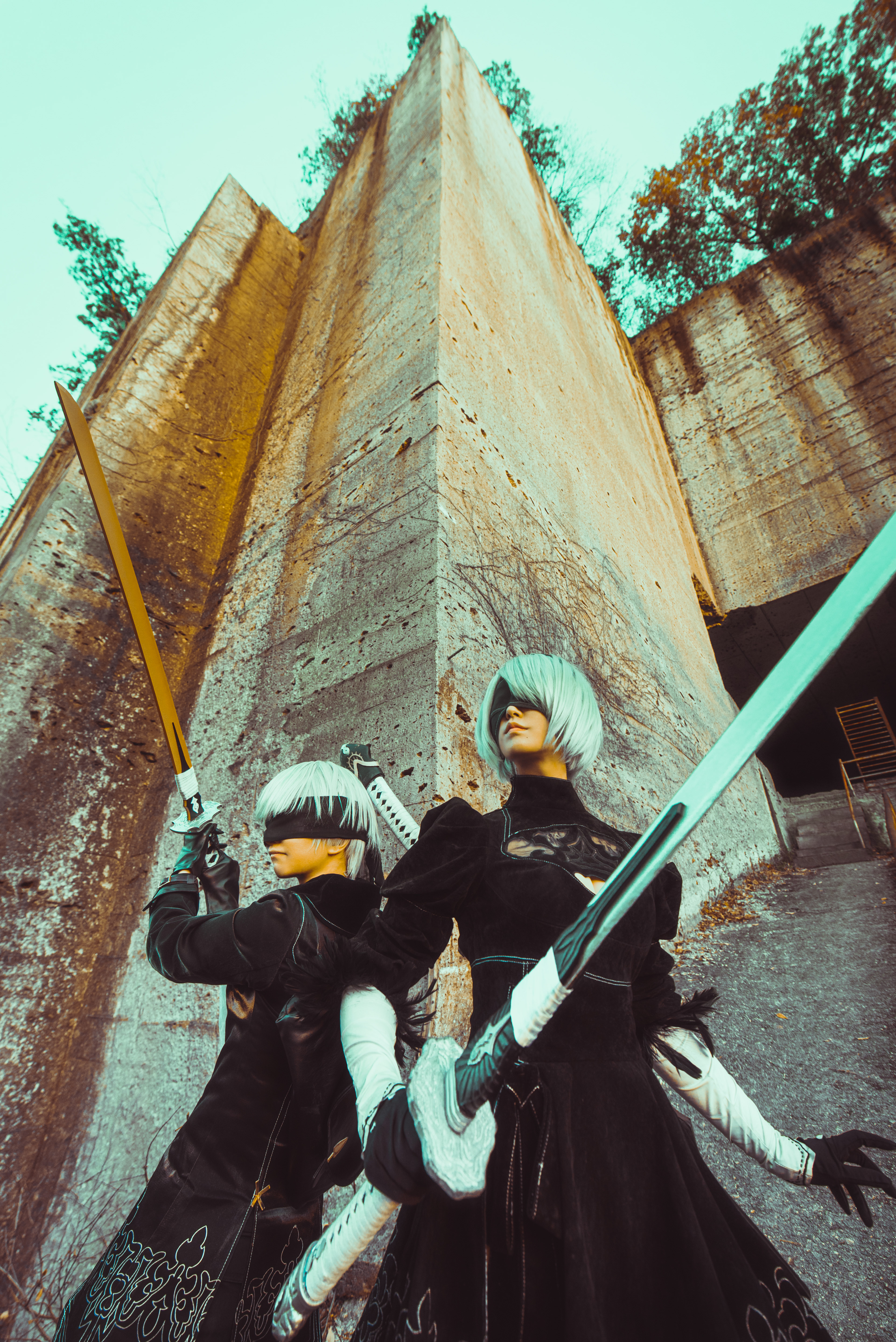 9S:ルーイ / 2B:明井さん / Photo:Any Goldmanさん