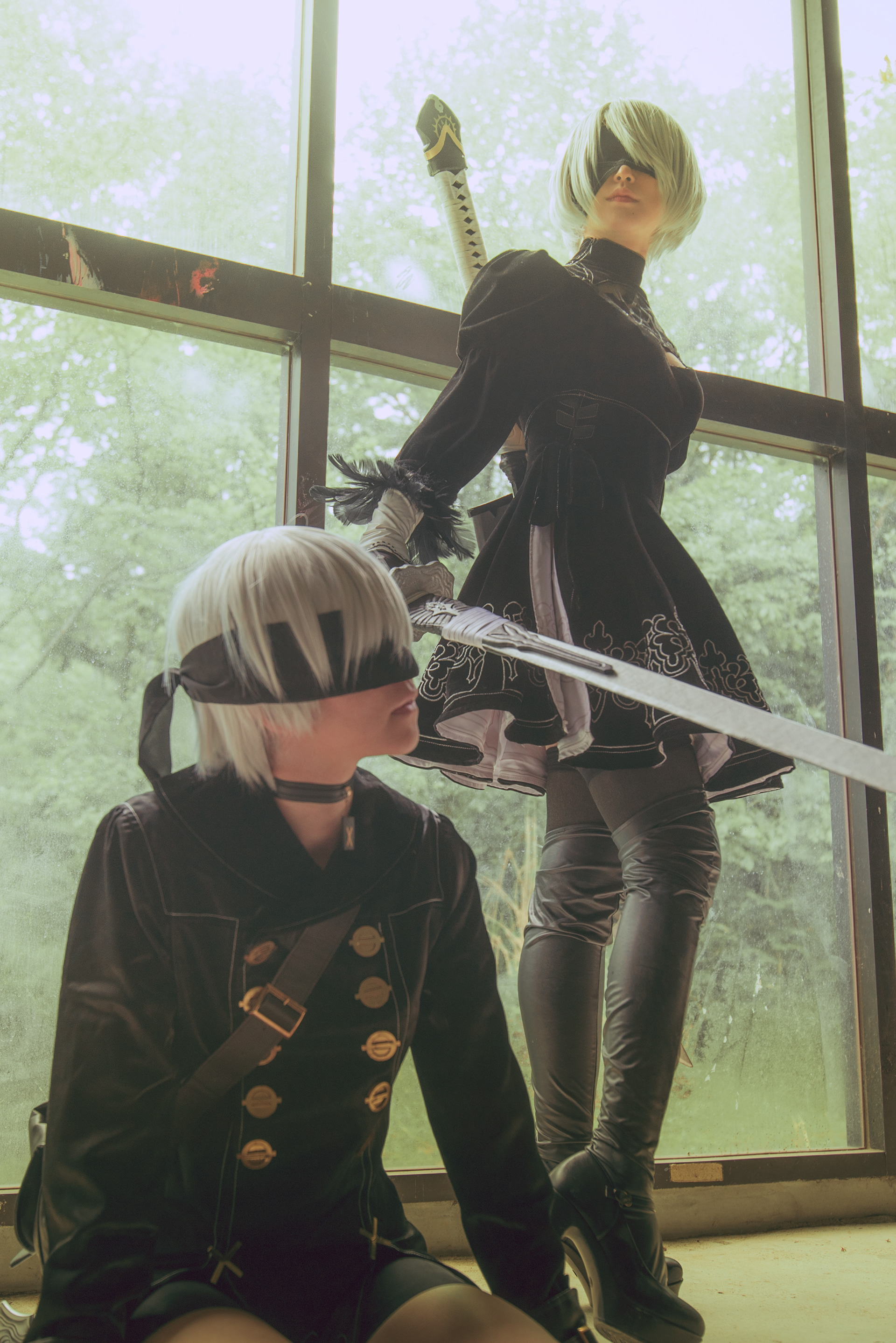 9S:ルーイ / 2B:明井さん / Photo:Any Goldmanさん