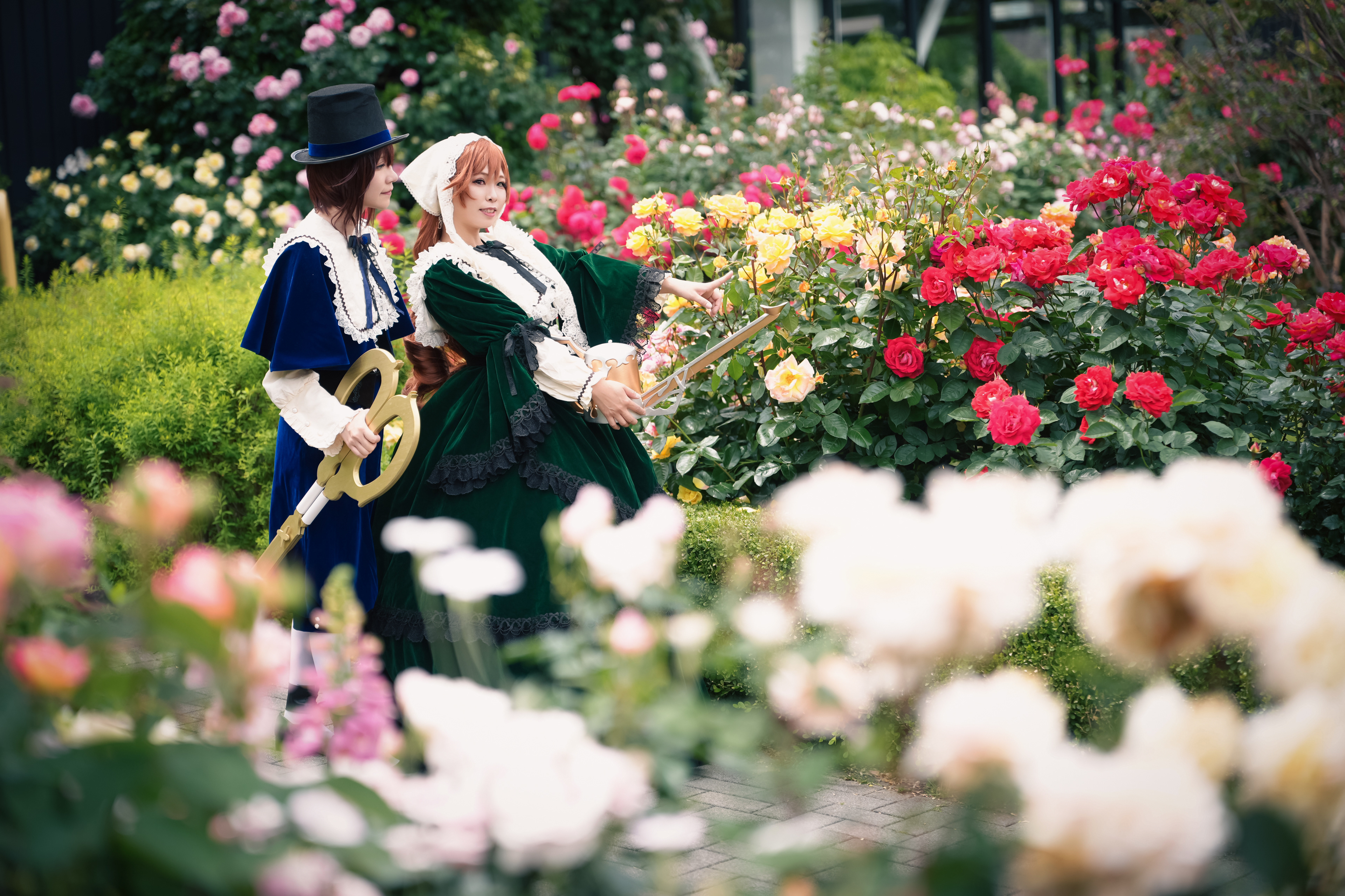 蒼星石:ルーイ / 翠星石:きょーさん / Photo:じんグウジさん