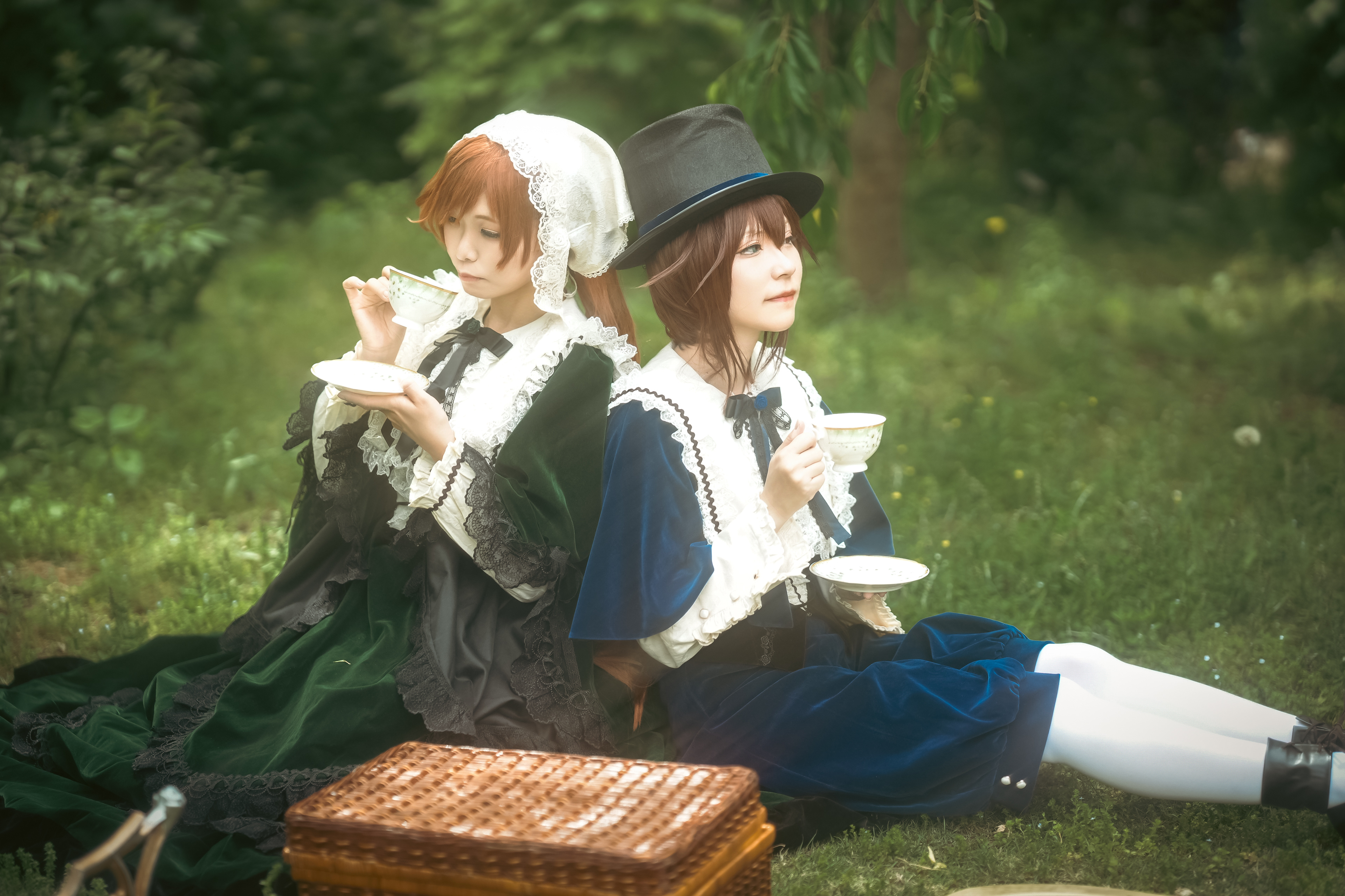 蒼星石:ルーイ / 翠星石:きょーさん / Photo:じんグウジさん