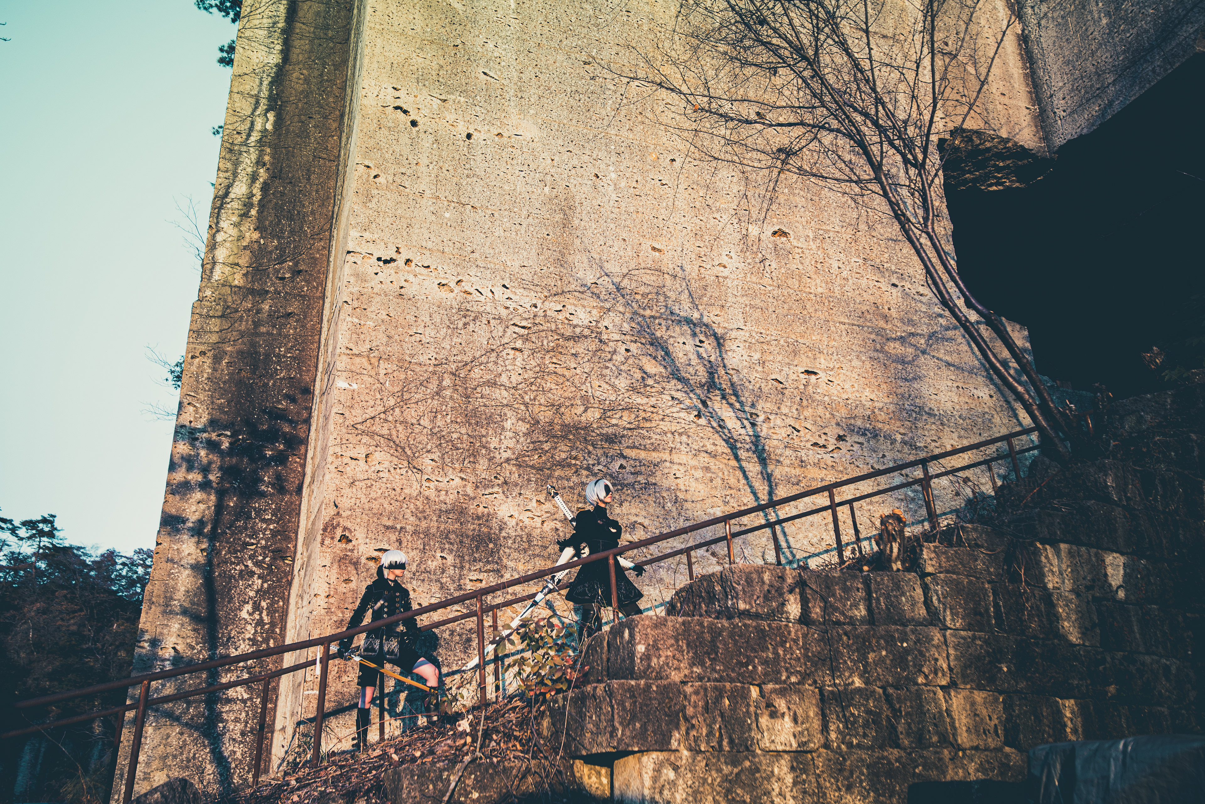 9S:ルーイ / 2B:明井さん / Photo:Any Goldmanさん