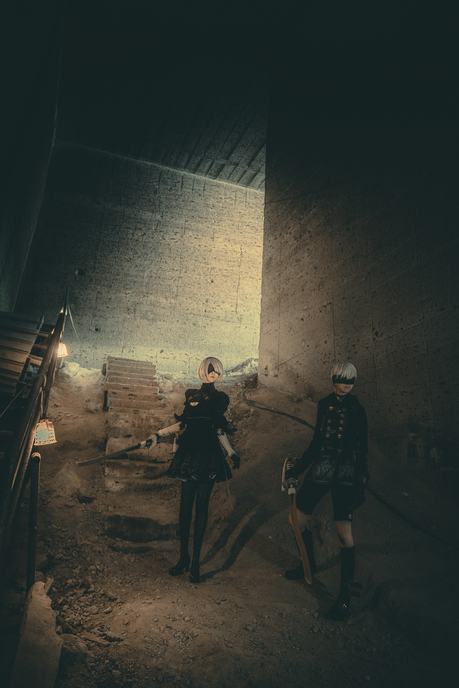 9S:ルーイ / 2B:明井さん / Photo:Any Goldmanさん