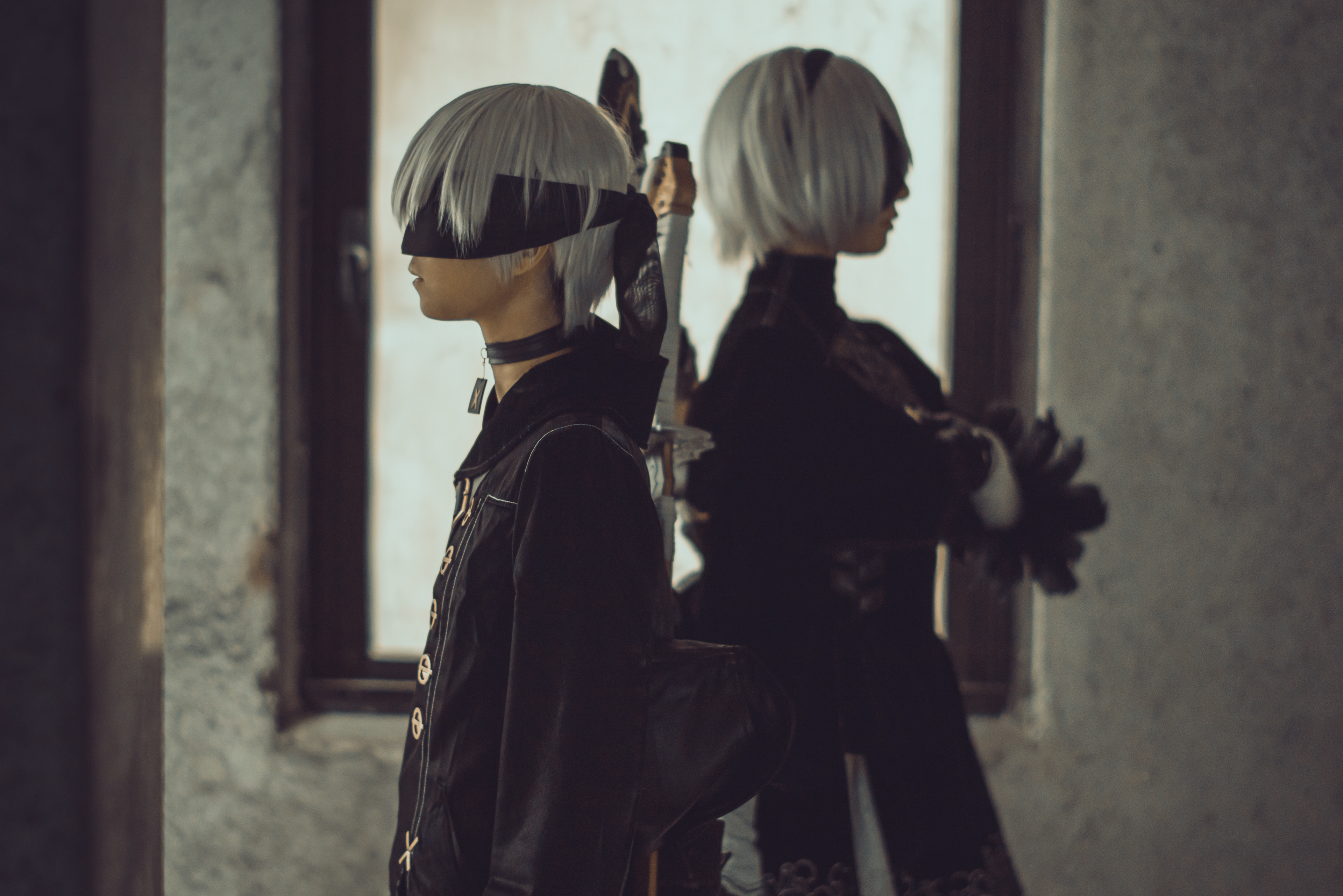 9S:ルーイ / 2B:明井さん / Photo:Any Goldmanさん