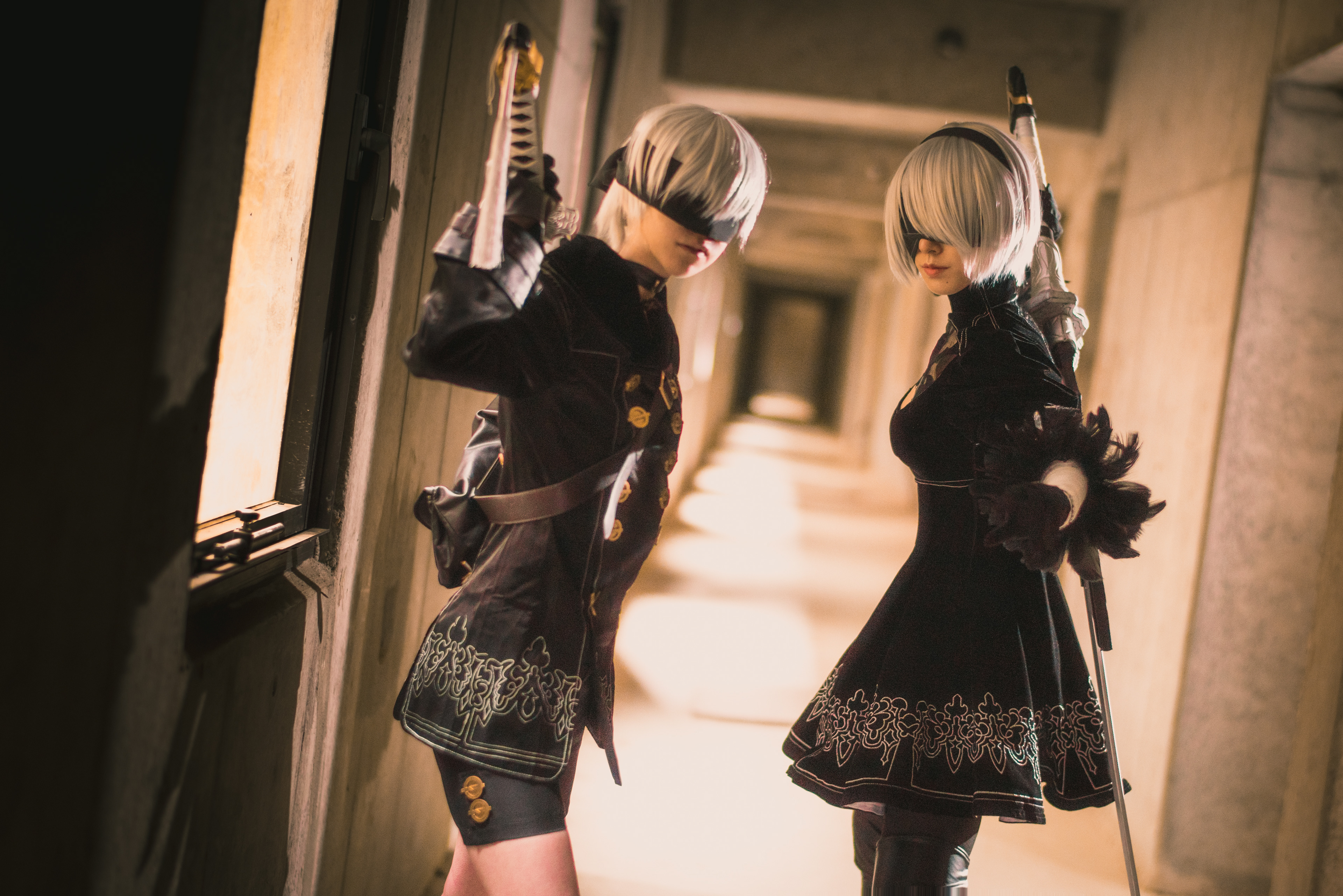 9S:ルーイ / 2B:明井さん / Photo:Any Goldmanさん