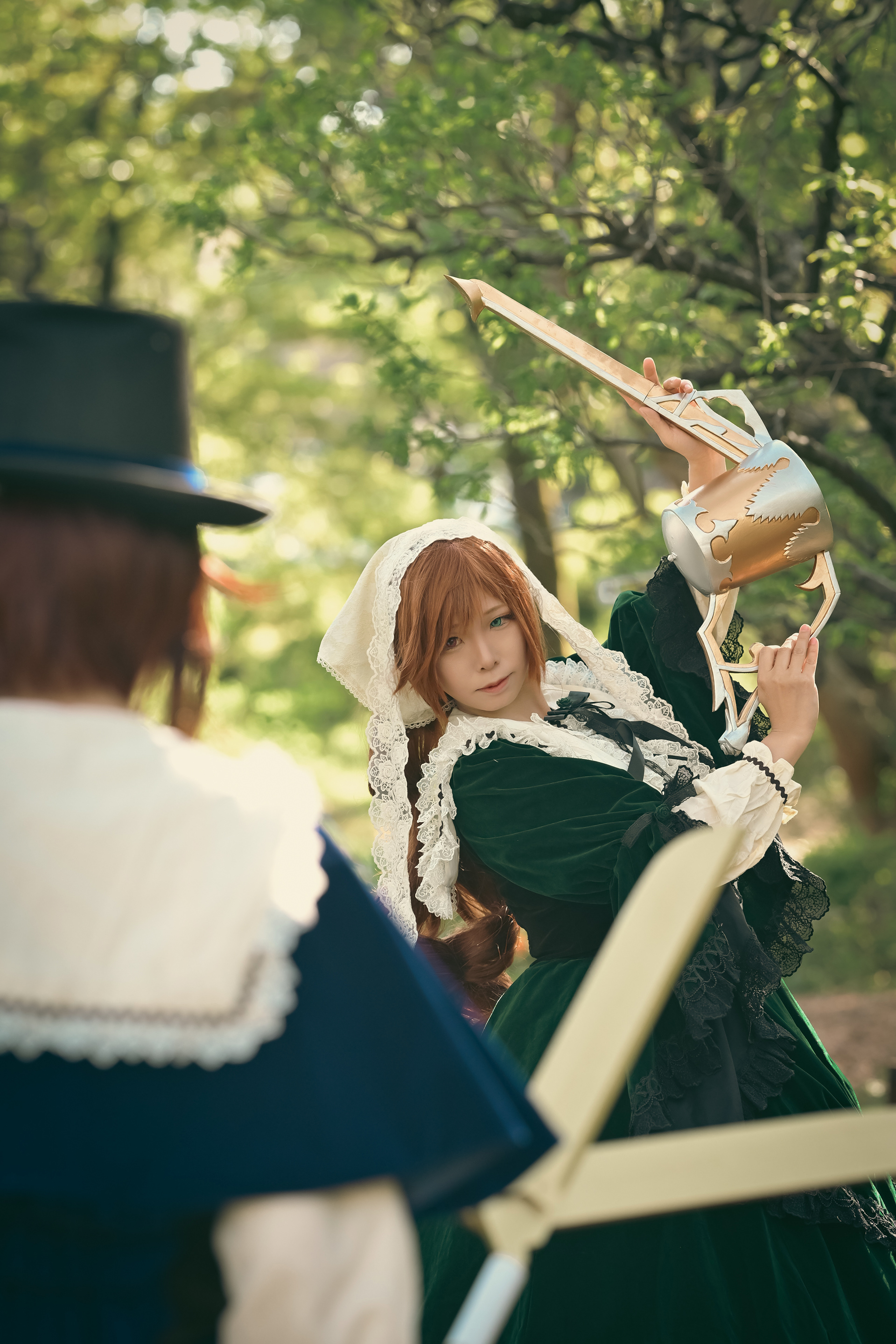蒼星石:ルーイ / 翠星石:きょーさん / Photo:じんグウジさん