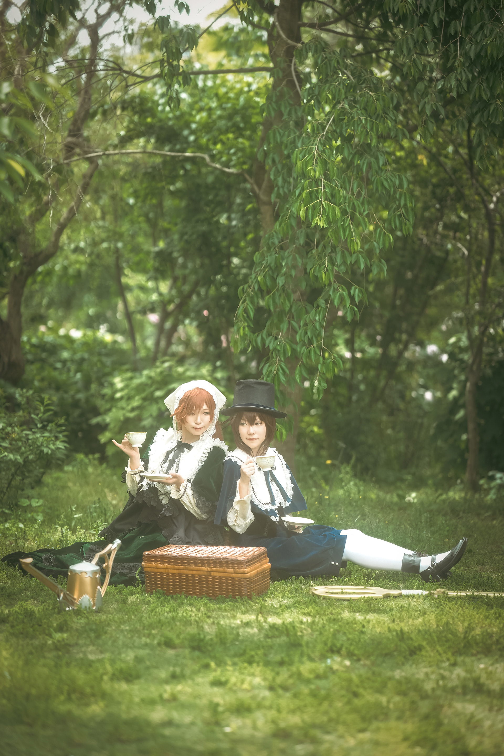 蒼星石:ルーイ / 翠星石:きょーさん / Photo:じんグウジさん