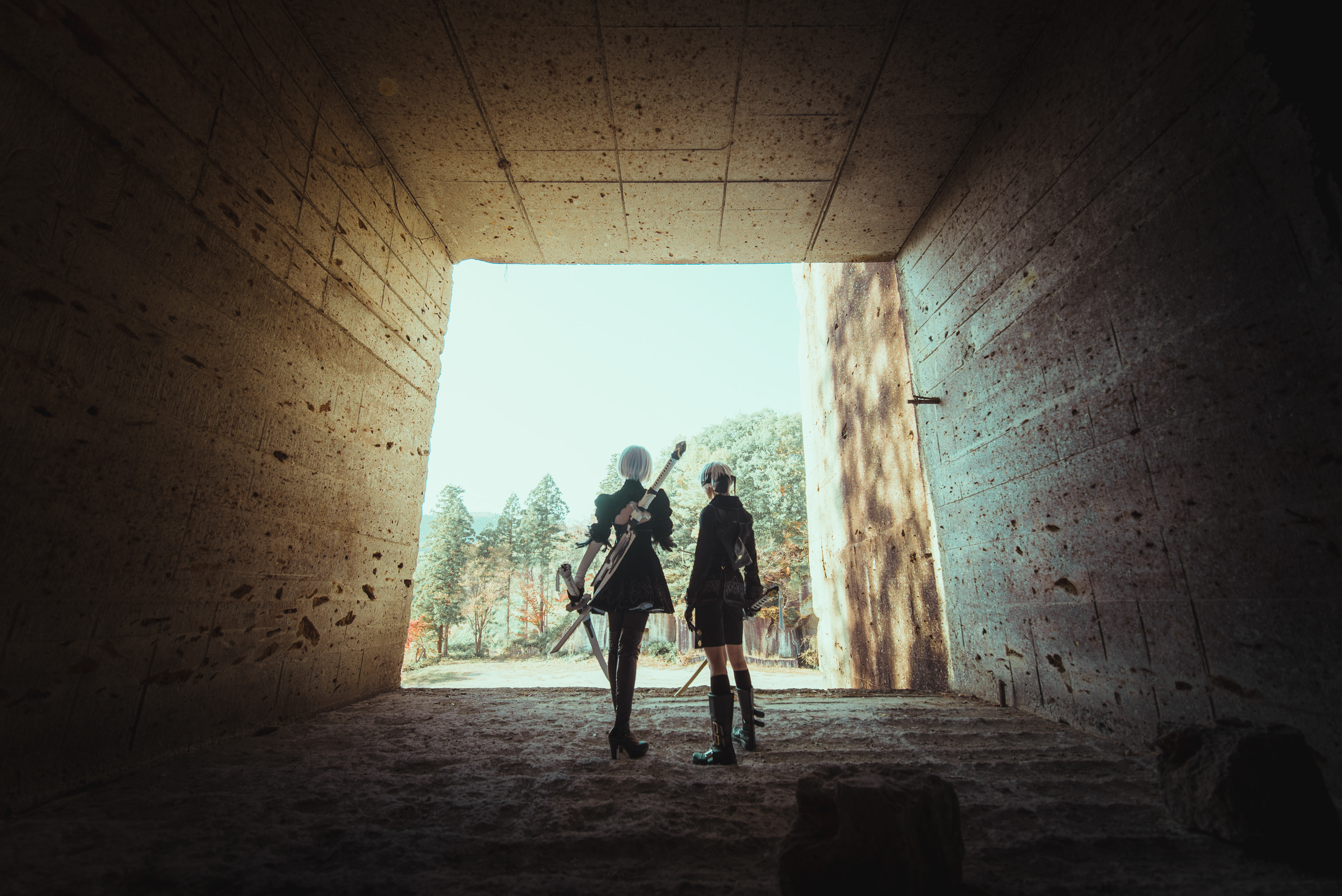 9S:ルーイ / 2B:明井さん / Photo:Any Goldmanさん