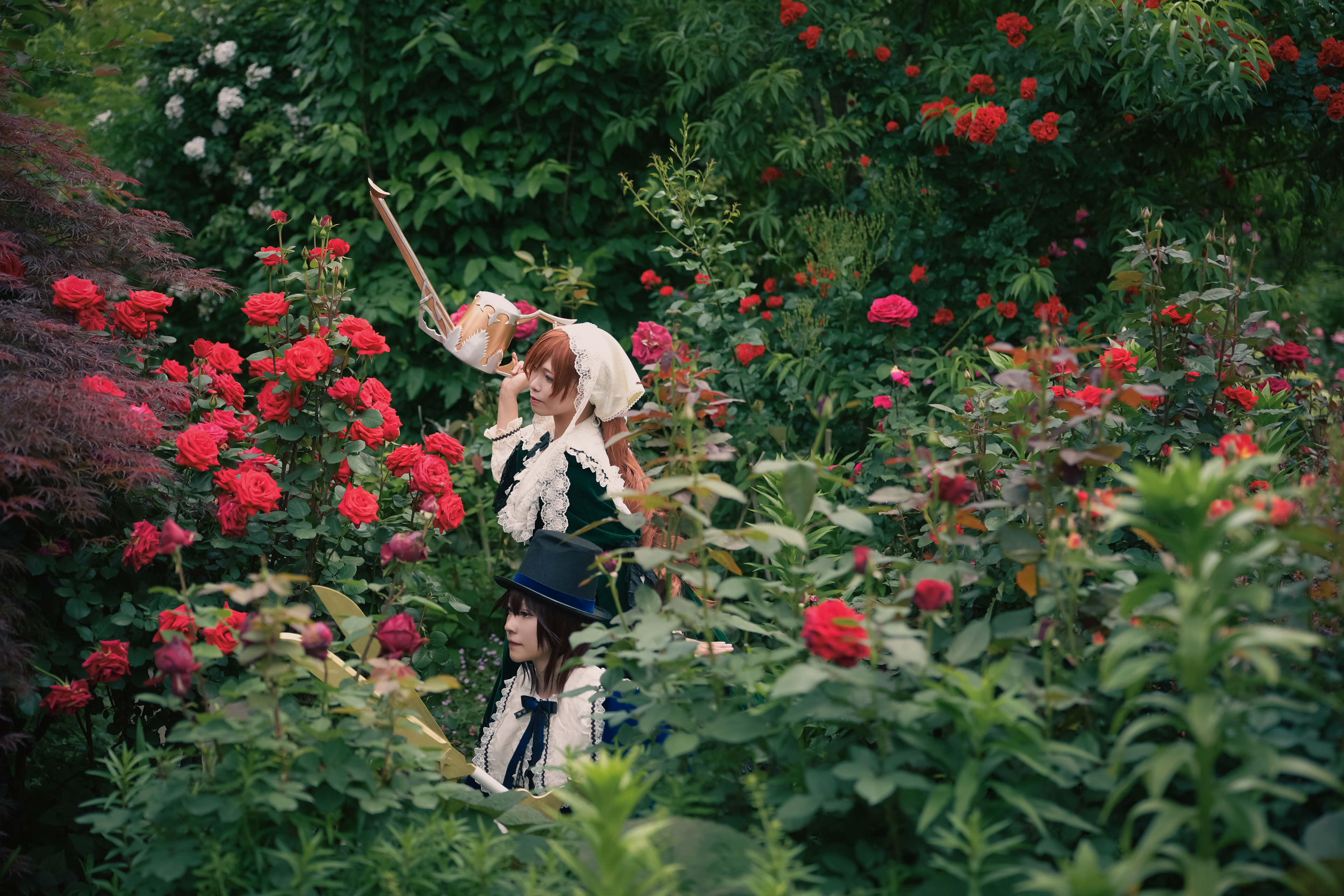 蒼星石:ルーイ / 翠星石:きょーさん / Photo:じんグウジさん