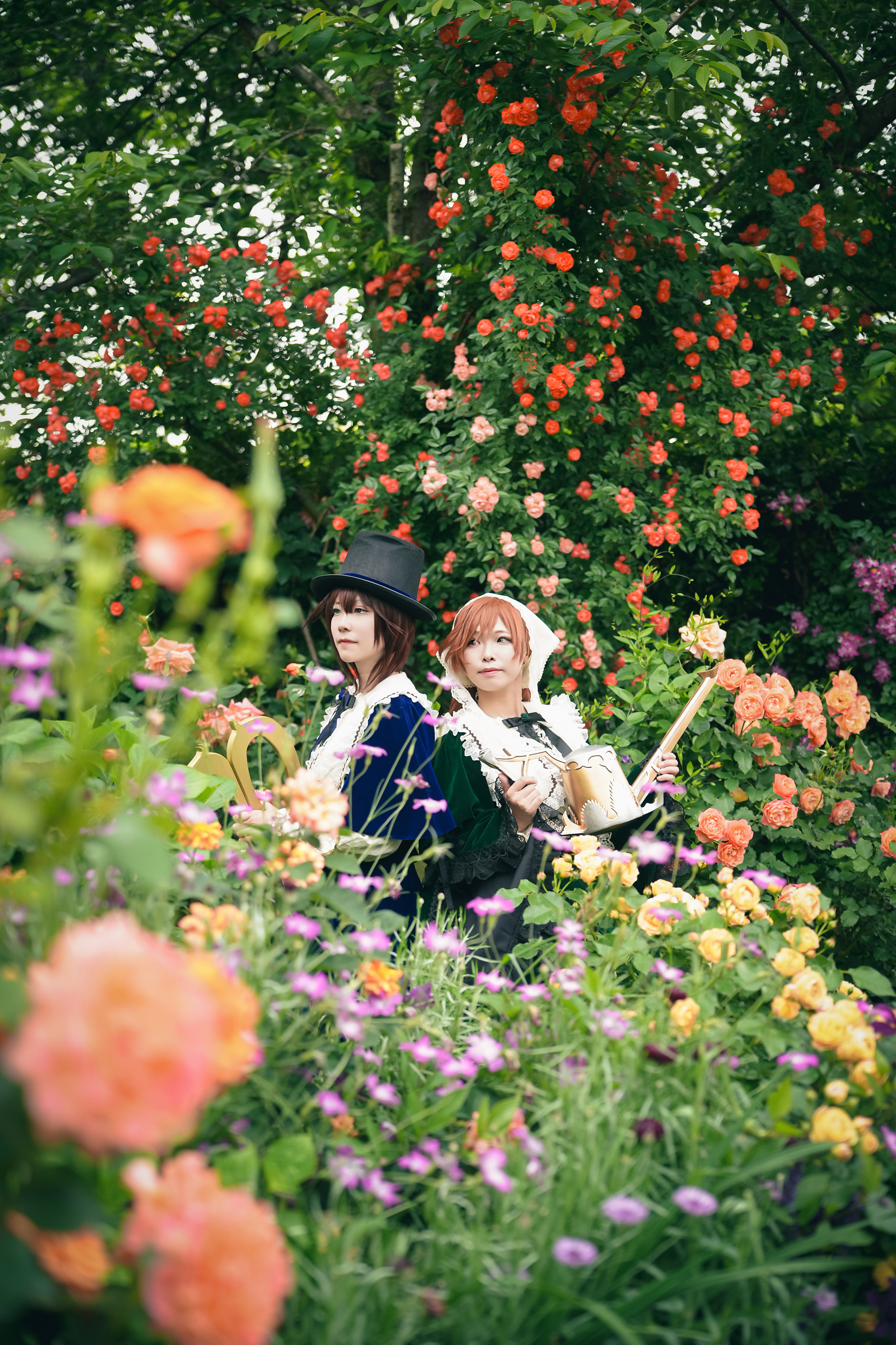 蒼星石:ルーイ / 翠星石:きょーさん / Photo:じんグウジさん