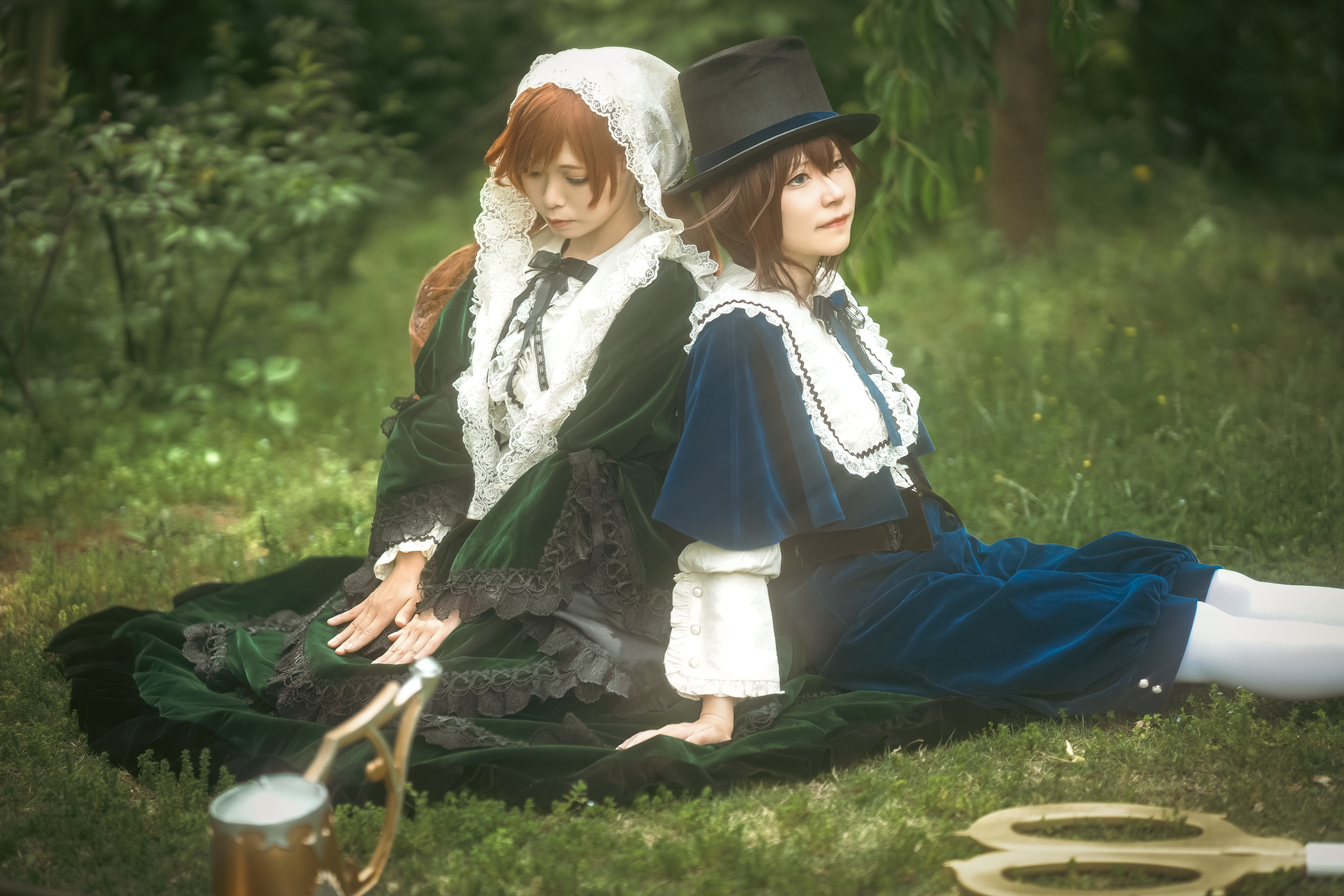 蒼星石:ルーイ / 翠星石:きょーさん / Photo:じんグウジさん