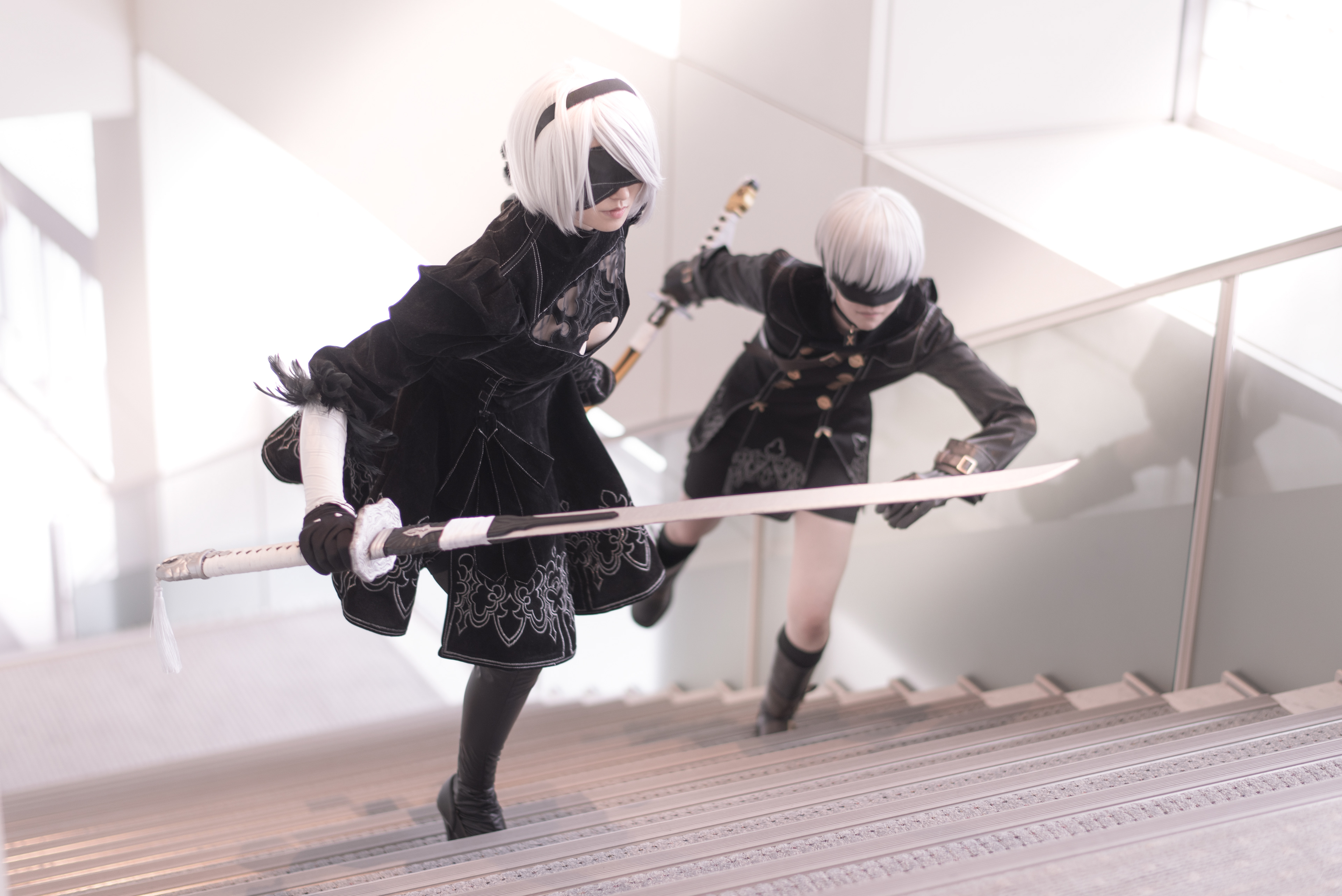9S:ルーイ / 2B:明井さん / Photo:Any Goldmanさん