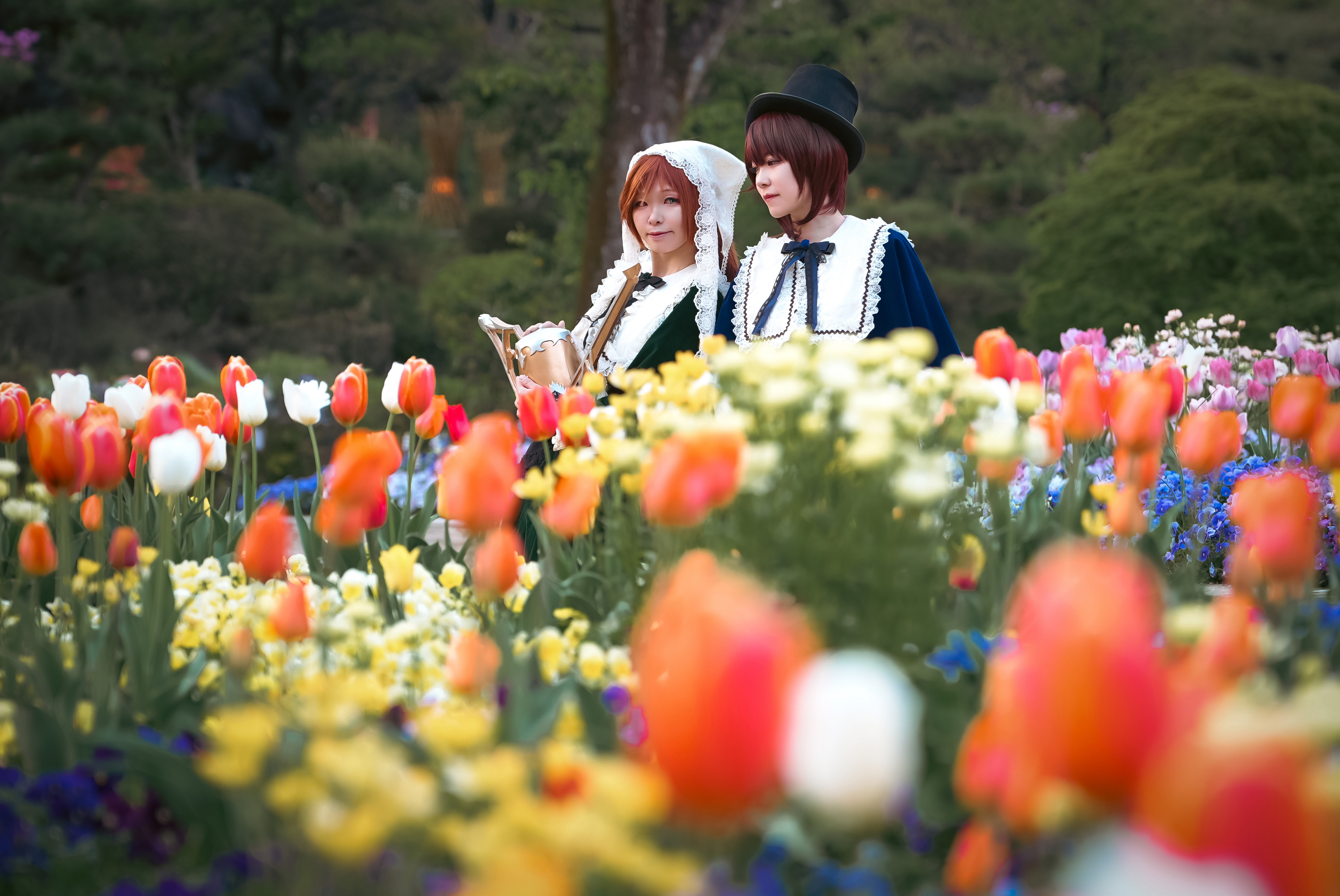蒼星石:ルーイ / 翠星石:きょーさん / Photo:じんグウジさん