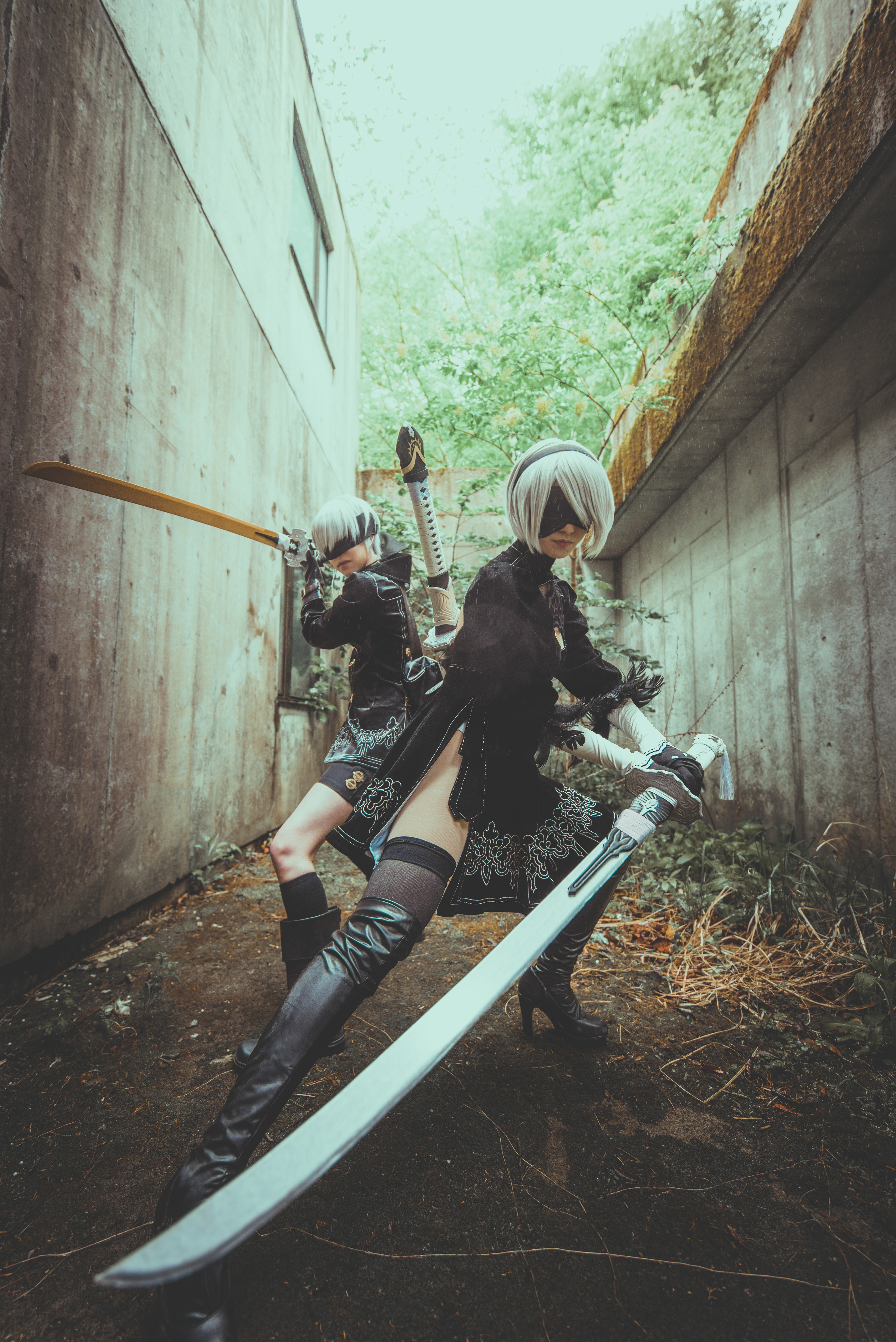9S:ルーイ / 2B:明井さん / Photo:Any Goldmanさん