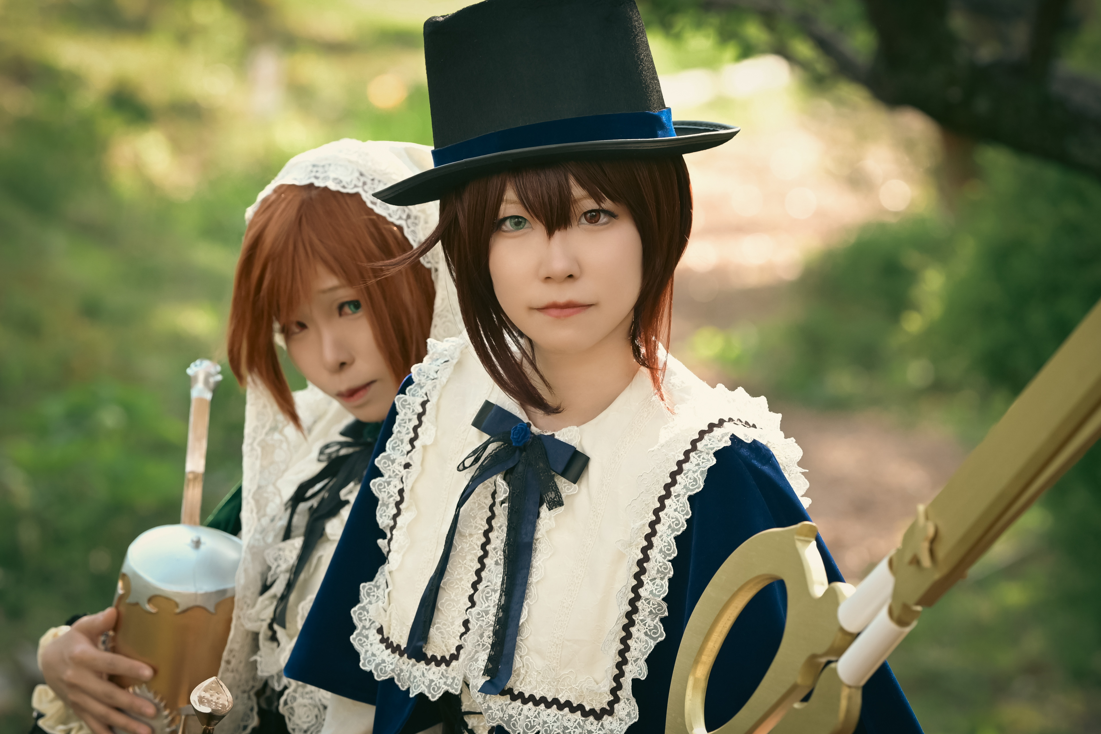 蒼星石:ルーイ / 翠星石:きょーさん / Photo:じんグウジさん