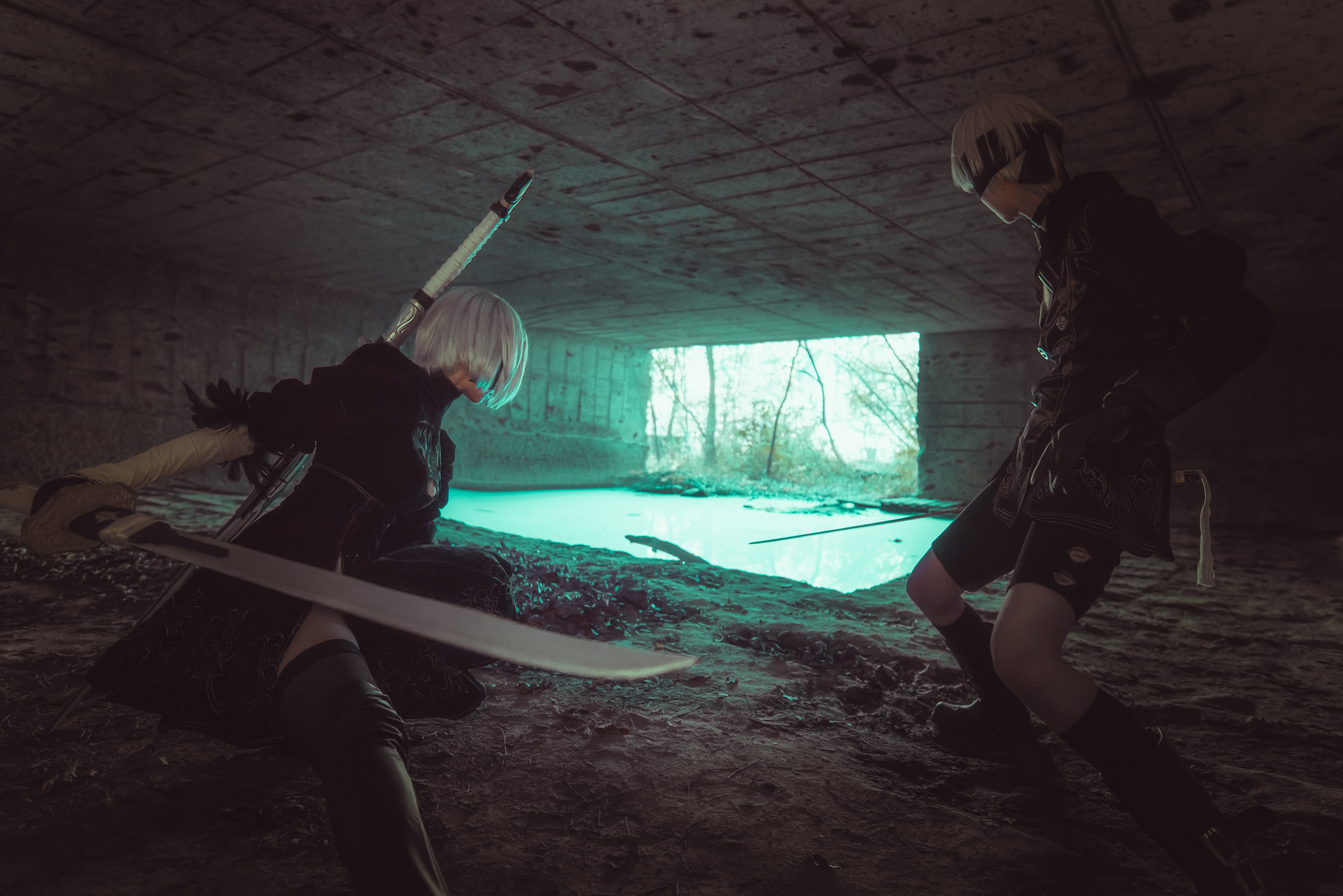 9S:ルーイ / 2B:明井さん / Photo:Any Goldmanさん