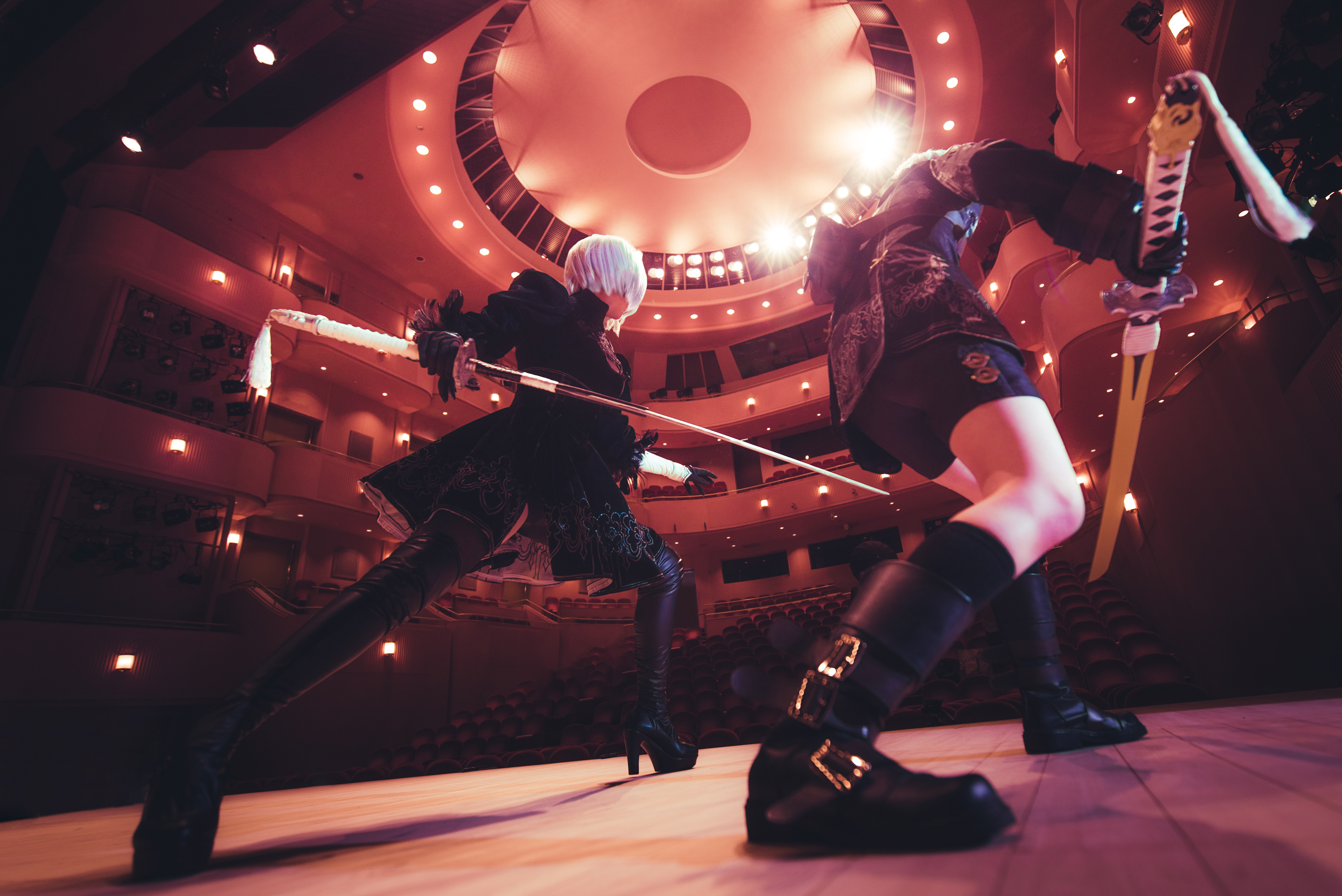 9S:ルーイ / 2B:明井さん / Photo:Any Goldmanさん