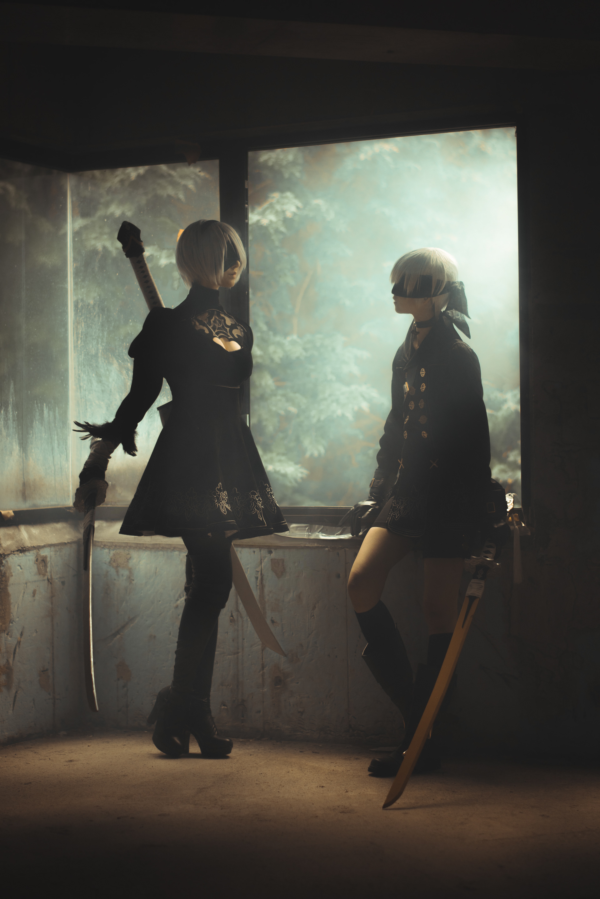 9S:ルーイ / 2B:明井さん / Photo:Any Goldmanさん