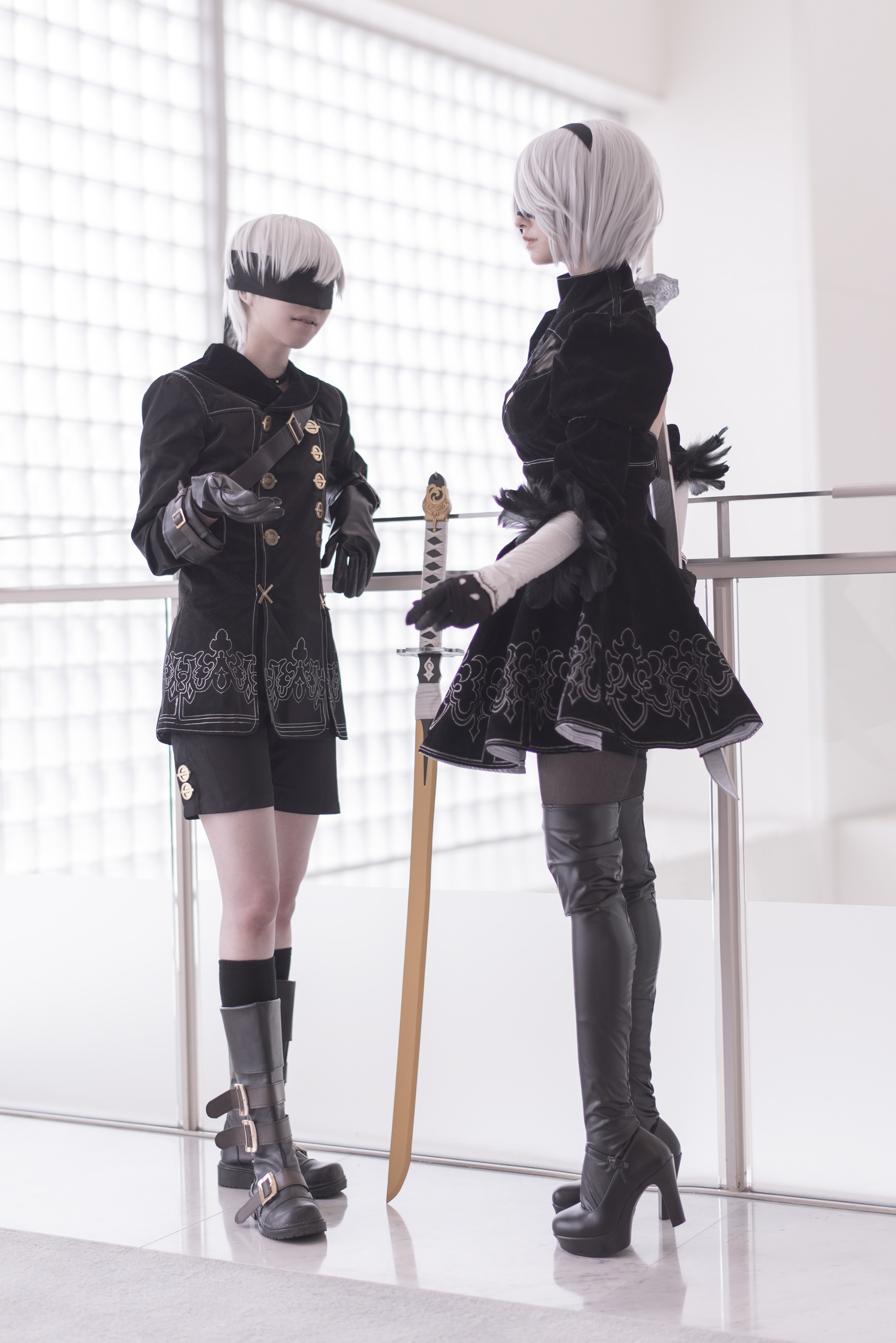 9S:ルーイ / 2B:明井さん / Photo:Any Goldmanさん