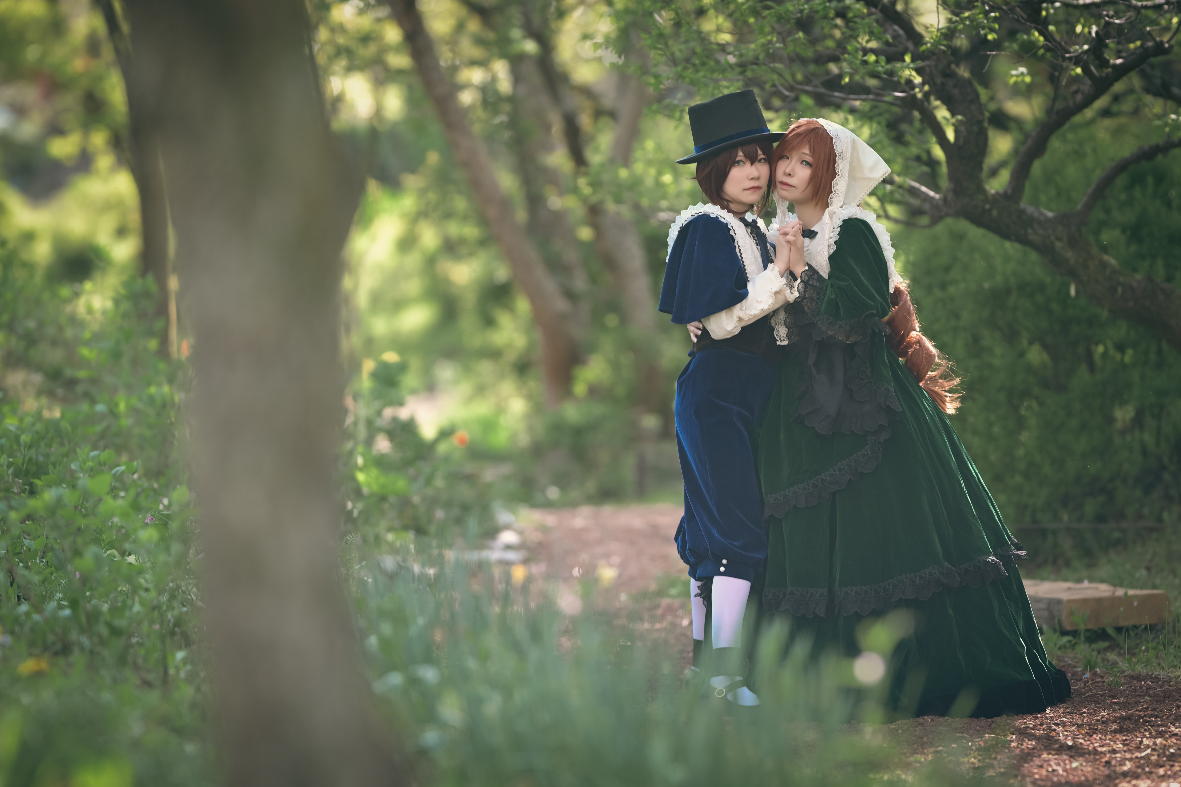 蒼星石:ルーイ / 翠星石:きょーさん / Photo:じんグウジさん