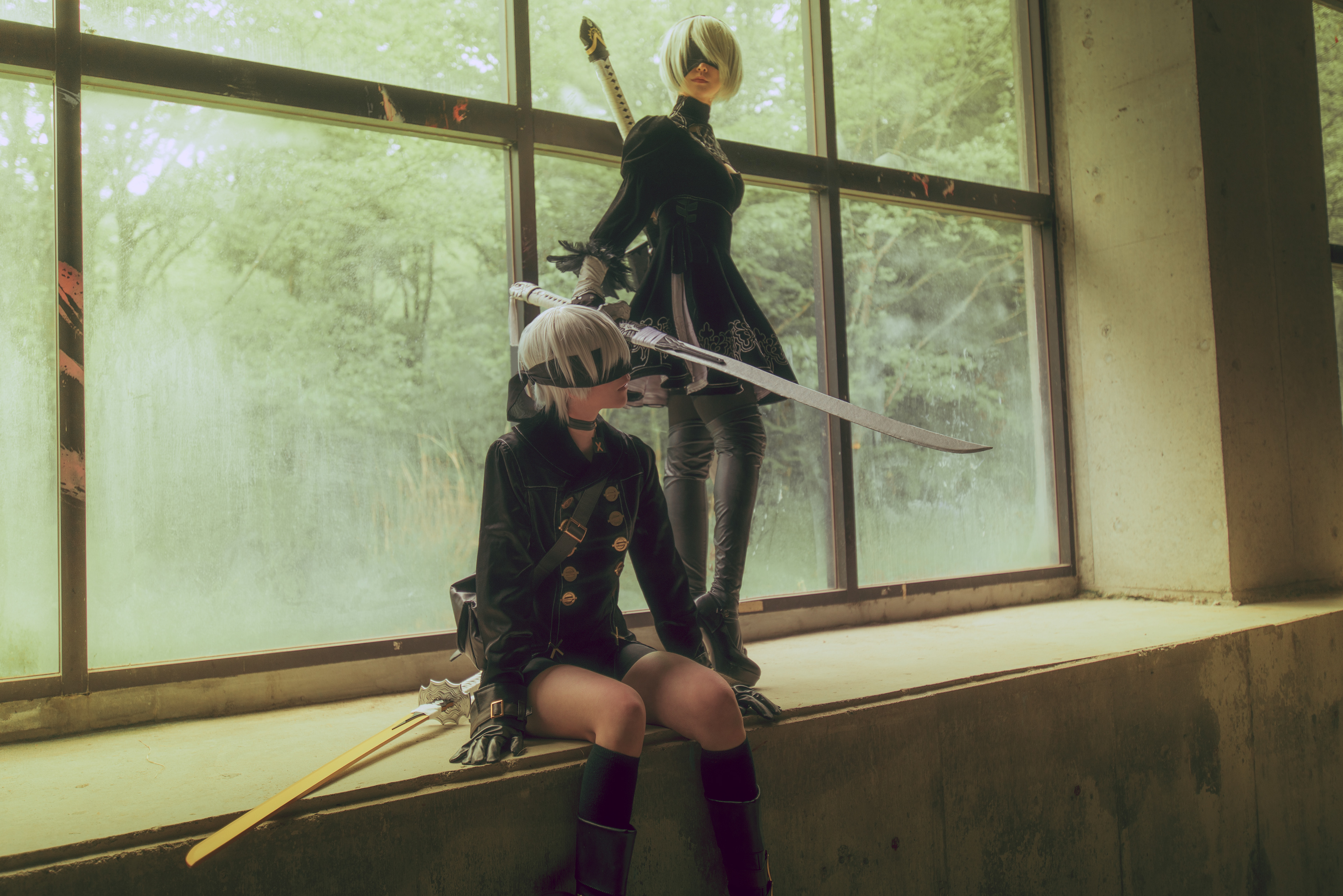 9S:ルーイ / 2B:明井さん / Photo:Any Goldmanさん