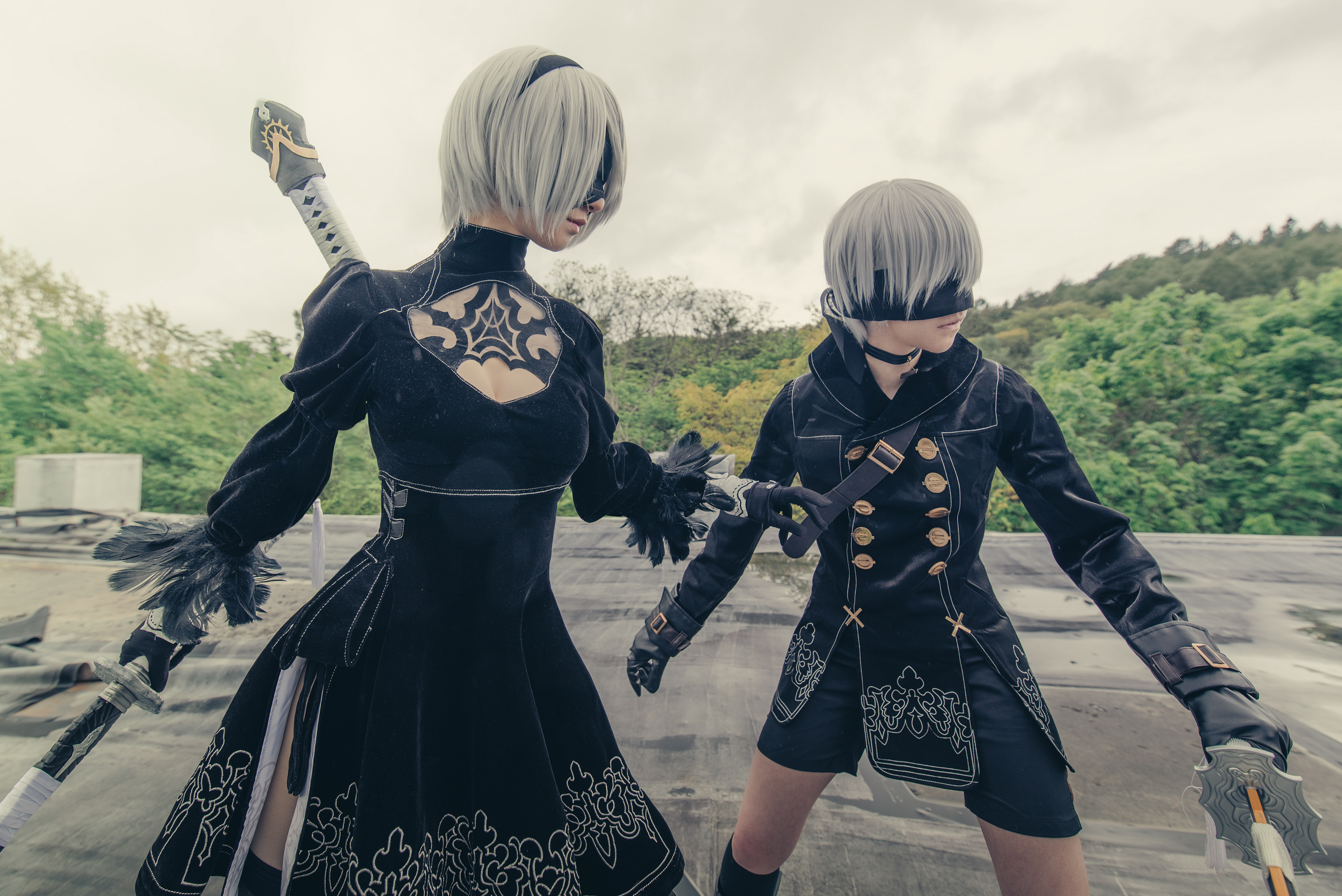 9S:ルーイ / 2B:明井さん / Photo:Any Goldmanさん