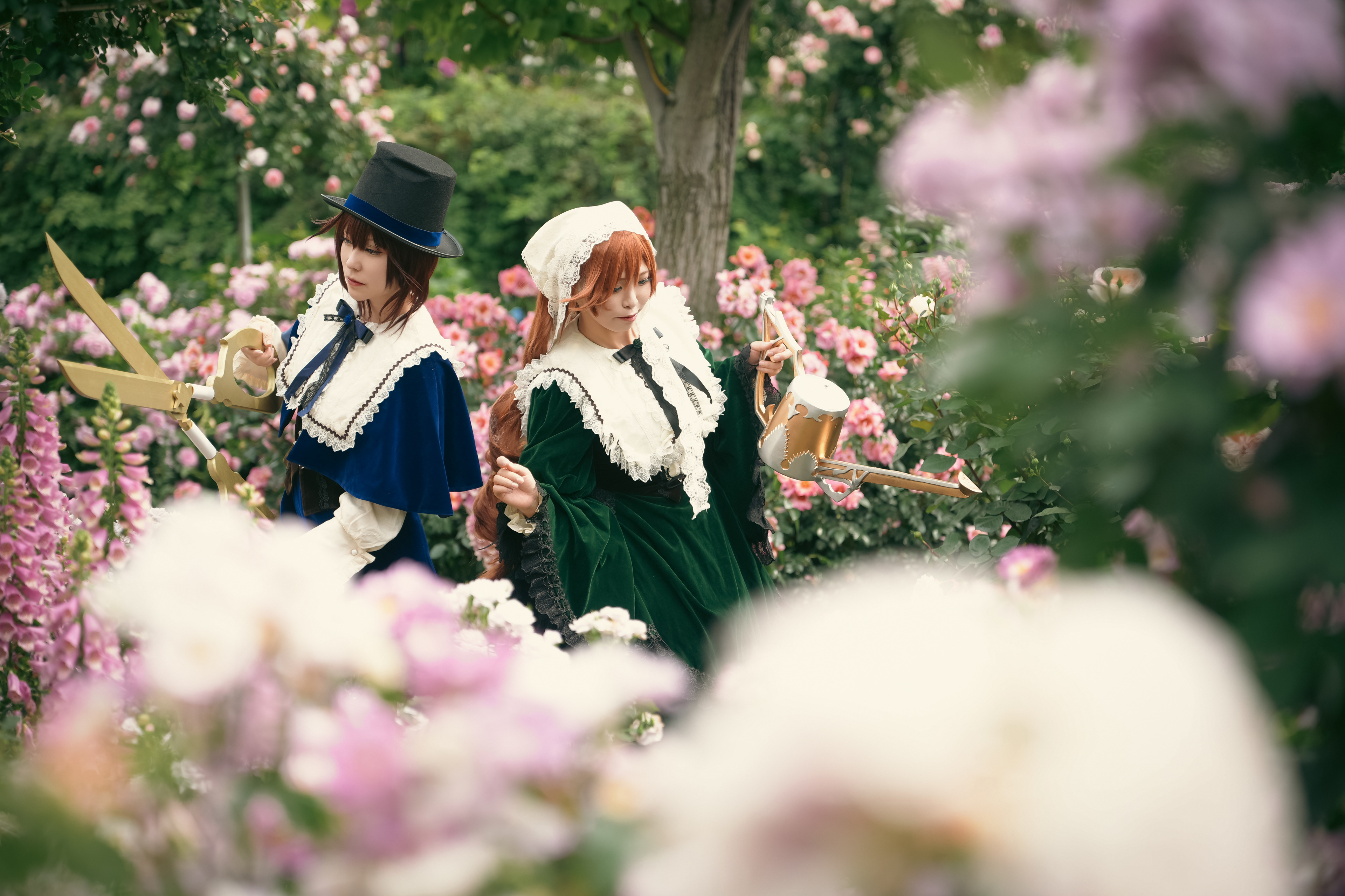 蒼星石:ルーイ / 翠星石:きょーさん / Photo:じんグウジさん