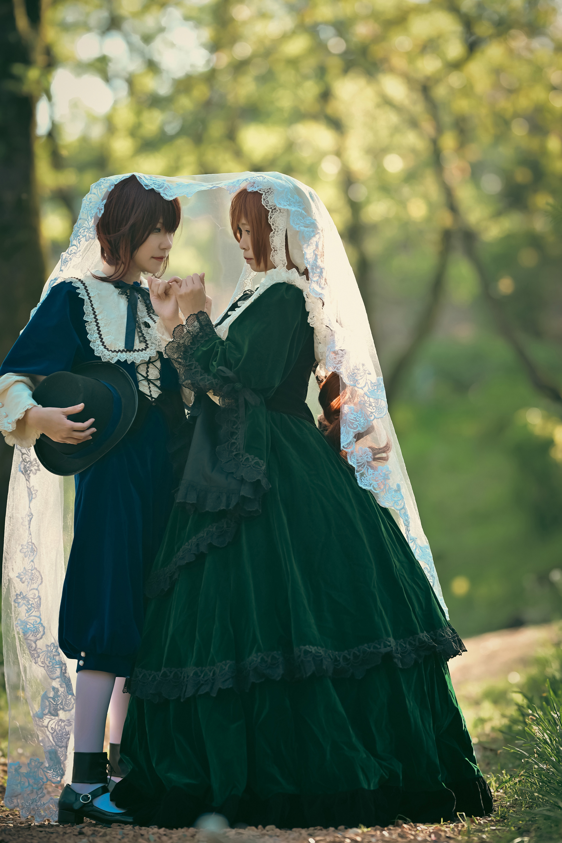 蒼星石:ルーイ / 翠星石:きょーさん / Photo:じんグウジさん