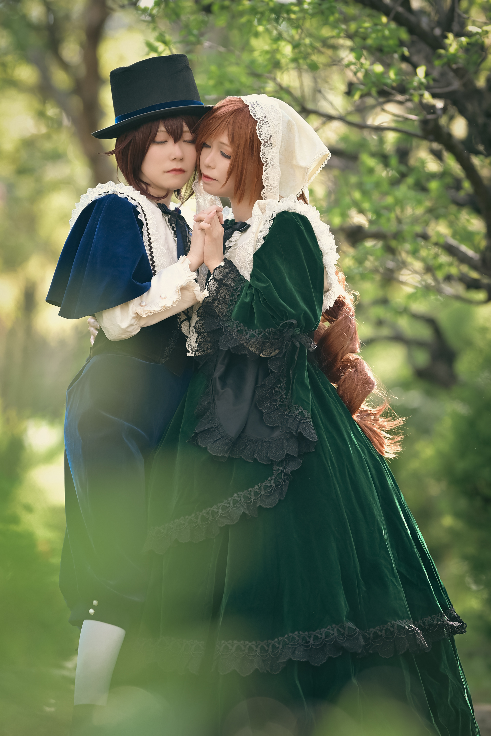 蒼星石:ルーイ / 翠星石:きょーさん / Photo:じんグウジさん