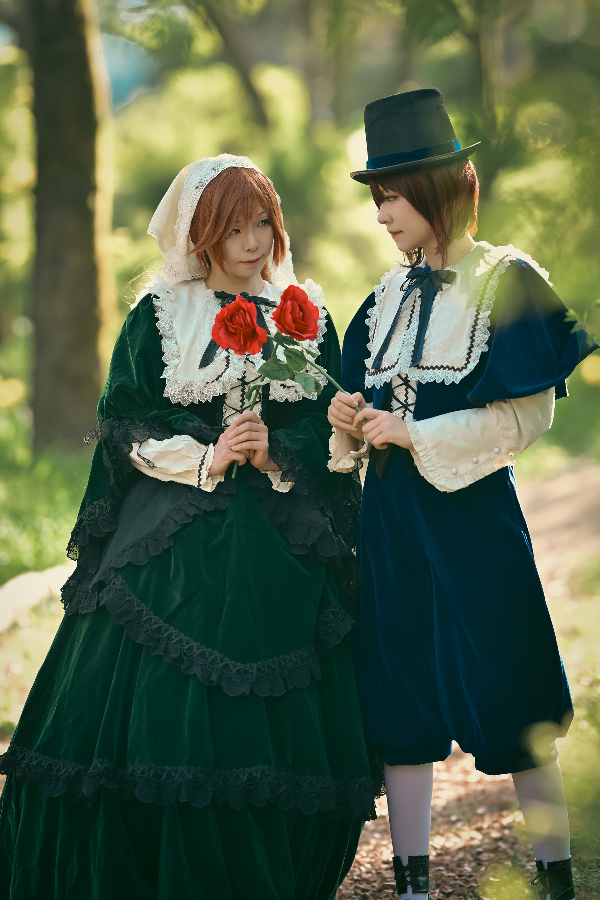蒼星石:ルーイ / 翠星石:きょーさん / Photo:じんグウジさん