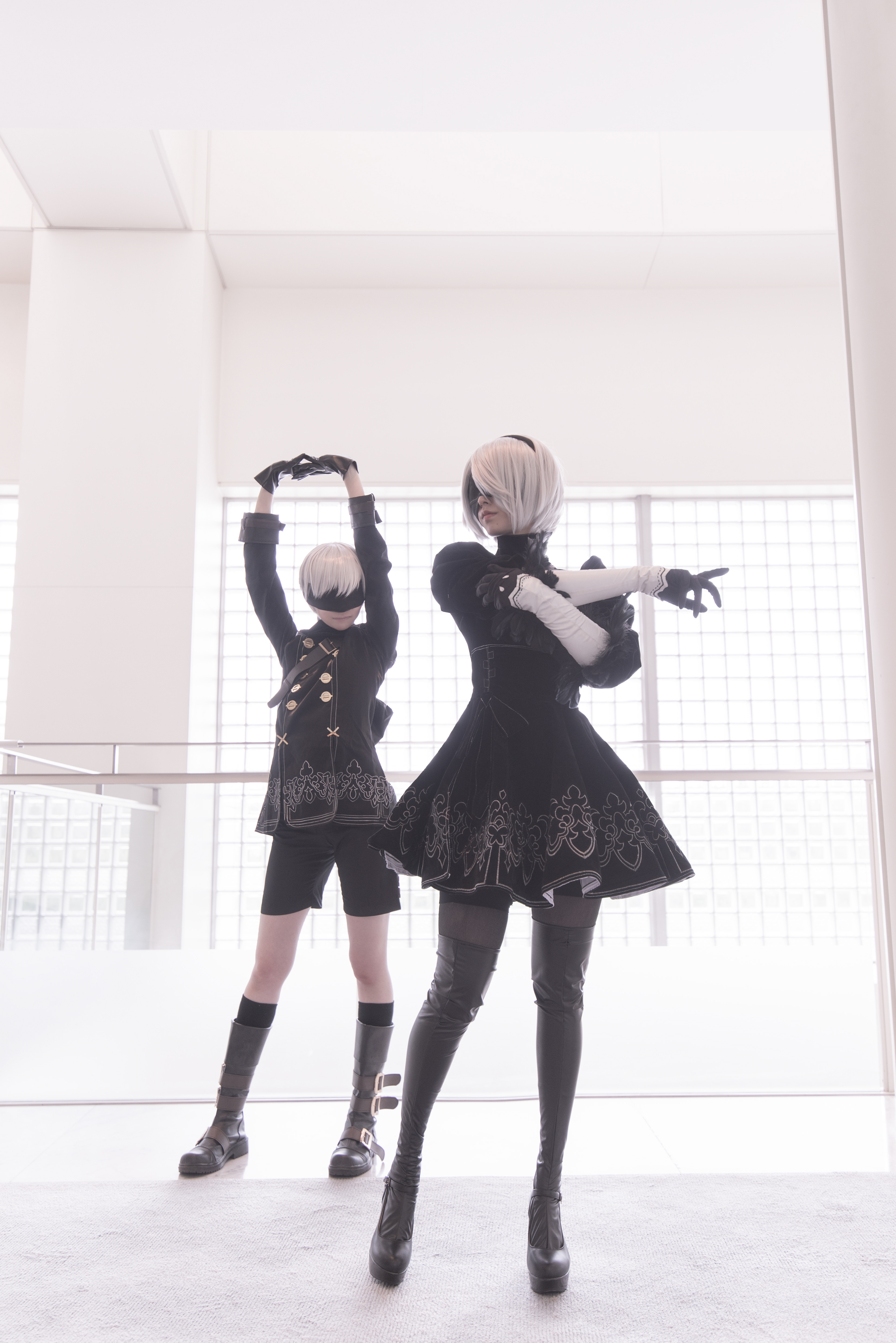 9S:ルーイ / 2B:明井さん / Photo:Any Goldmanさん
