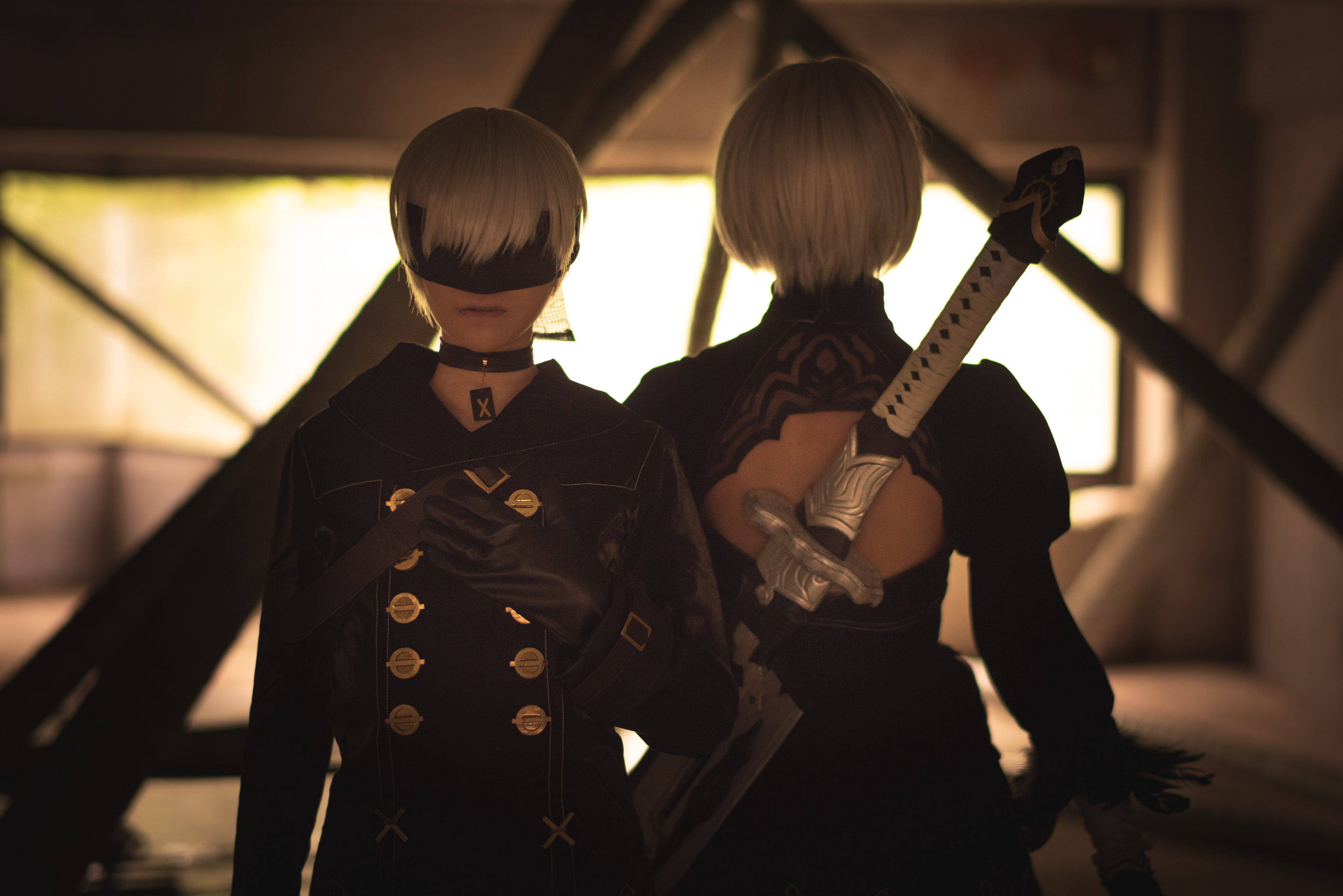 9S:ルーイ / 2B:明井さん / Photo:Any Goldmanさん
