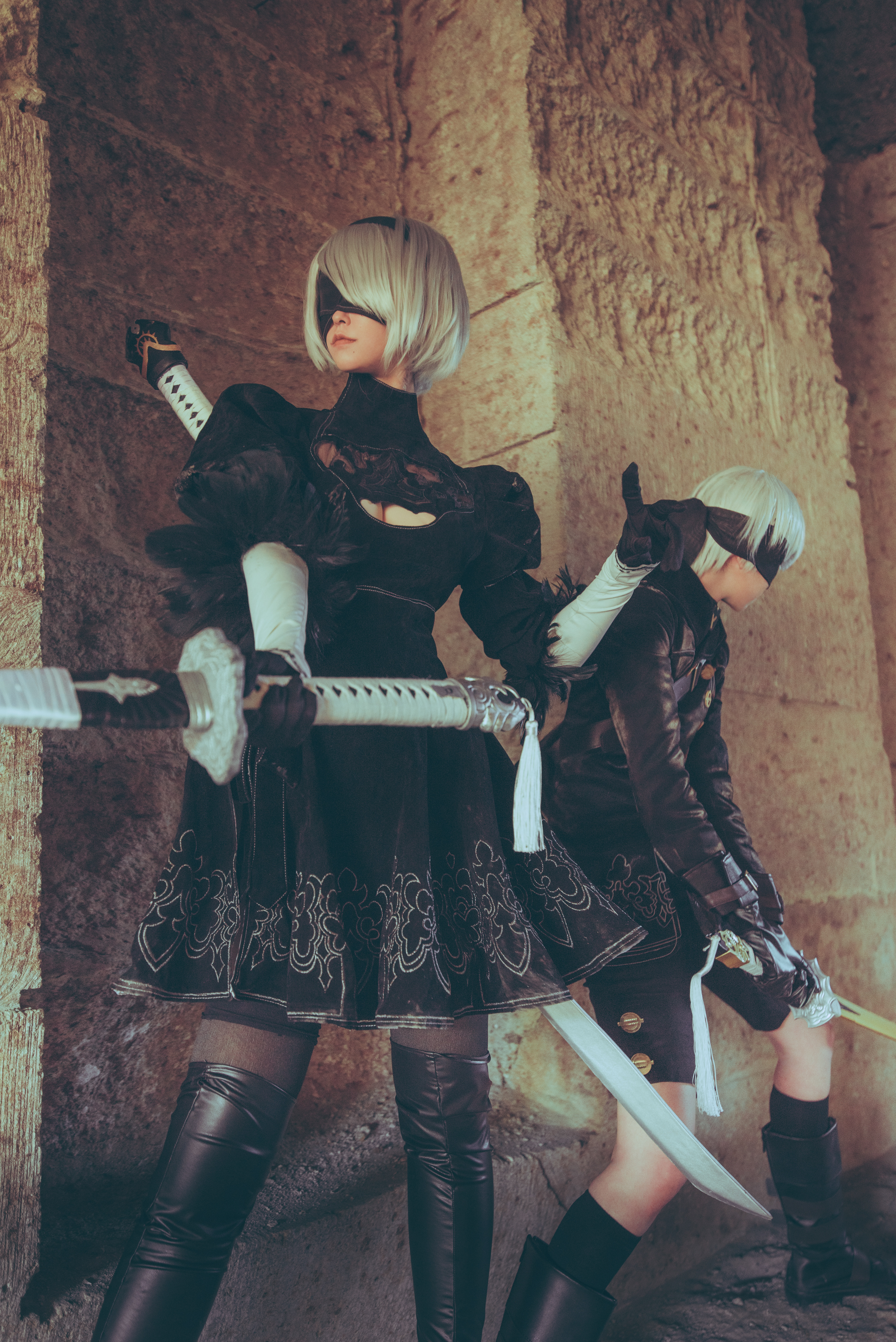 9S:ルーイ / 2B:明井さん / Photo:Any Goldmanさん