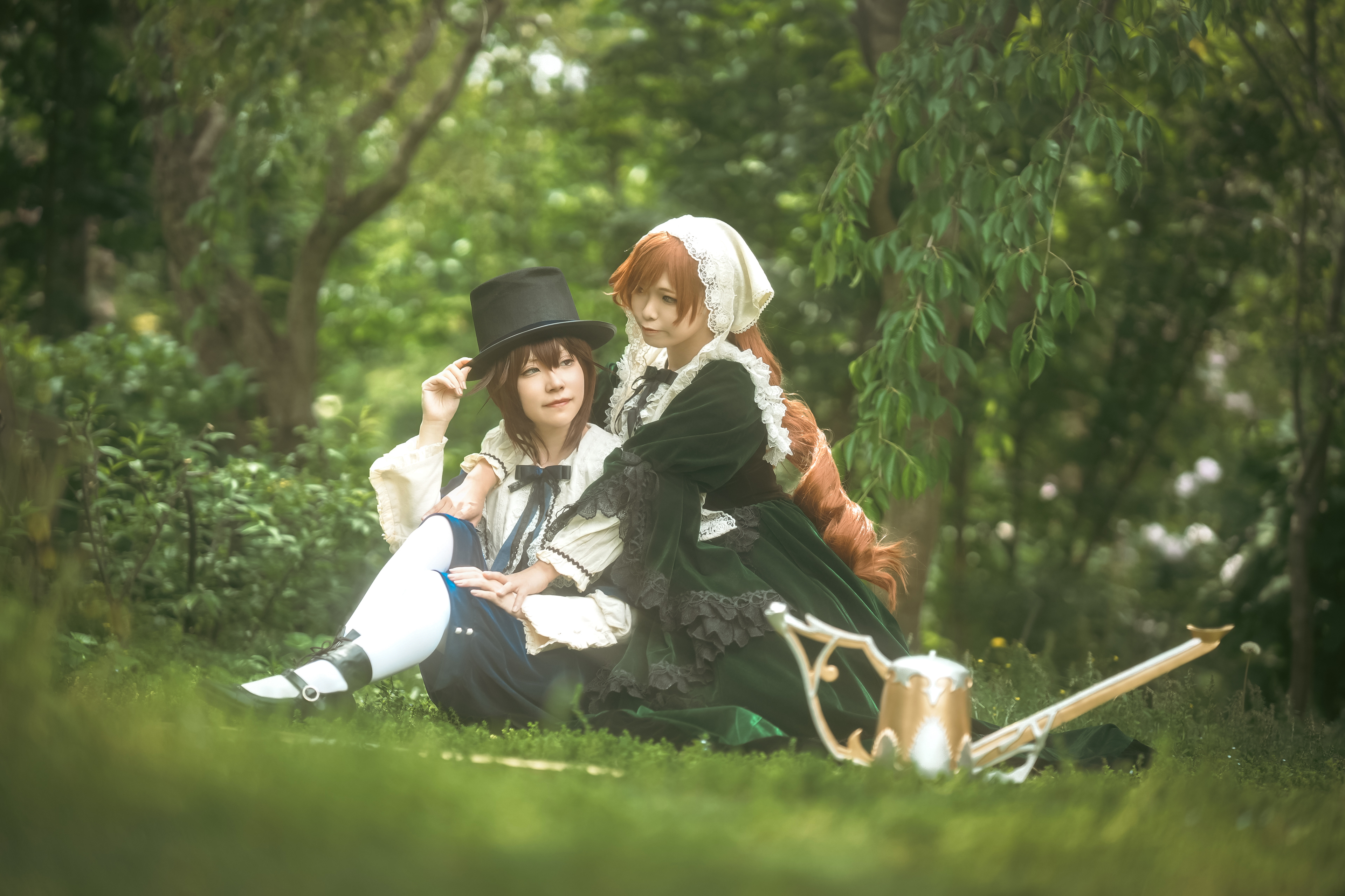 蒼星石:ルーイ / 翠星石:きょーさん / Photo:じんグウジさん