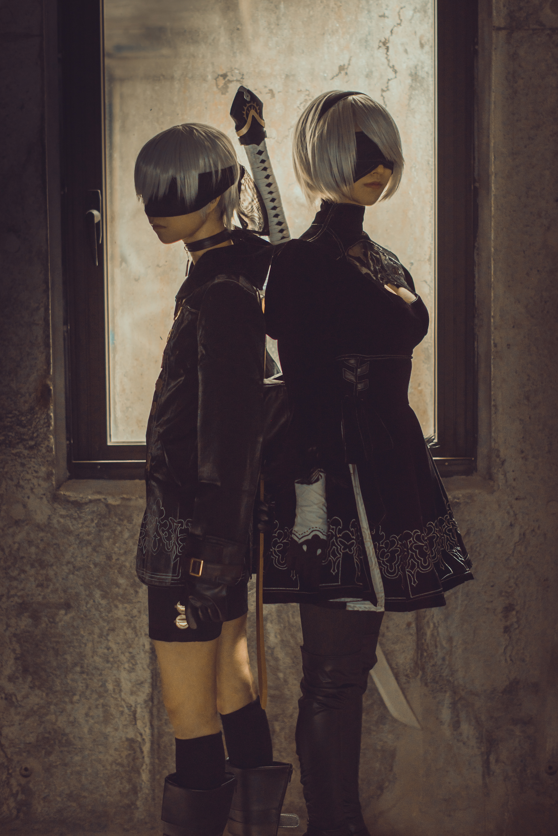 9S:ルーイ / 2B:明井さん / Photo:Any Goldmanさん