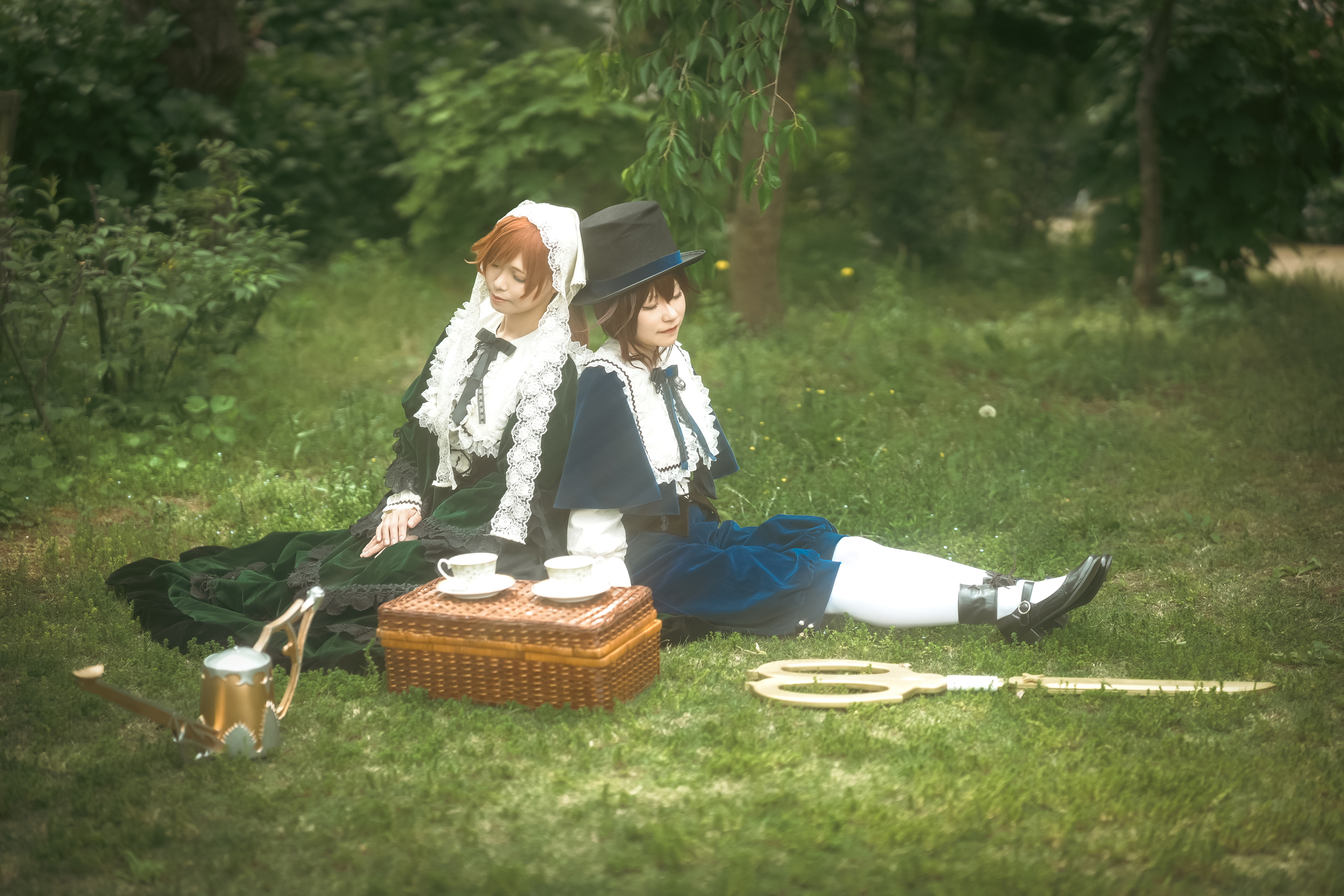蒼星石:ルーイ / 翠星石:きょーさん / Photo:じんグウジさん
