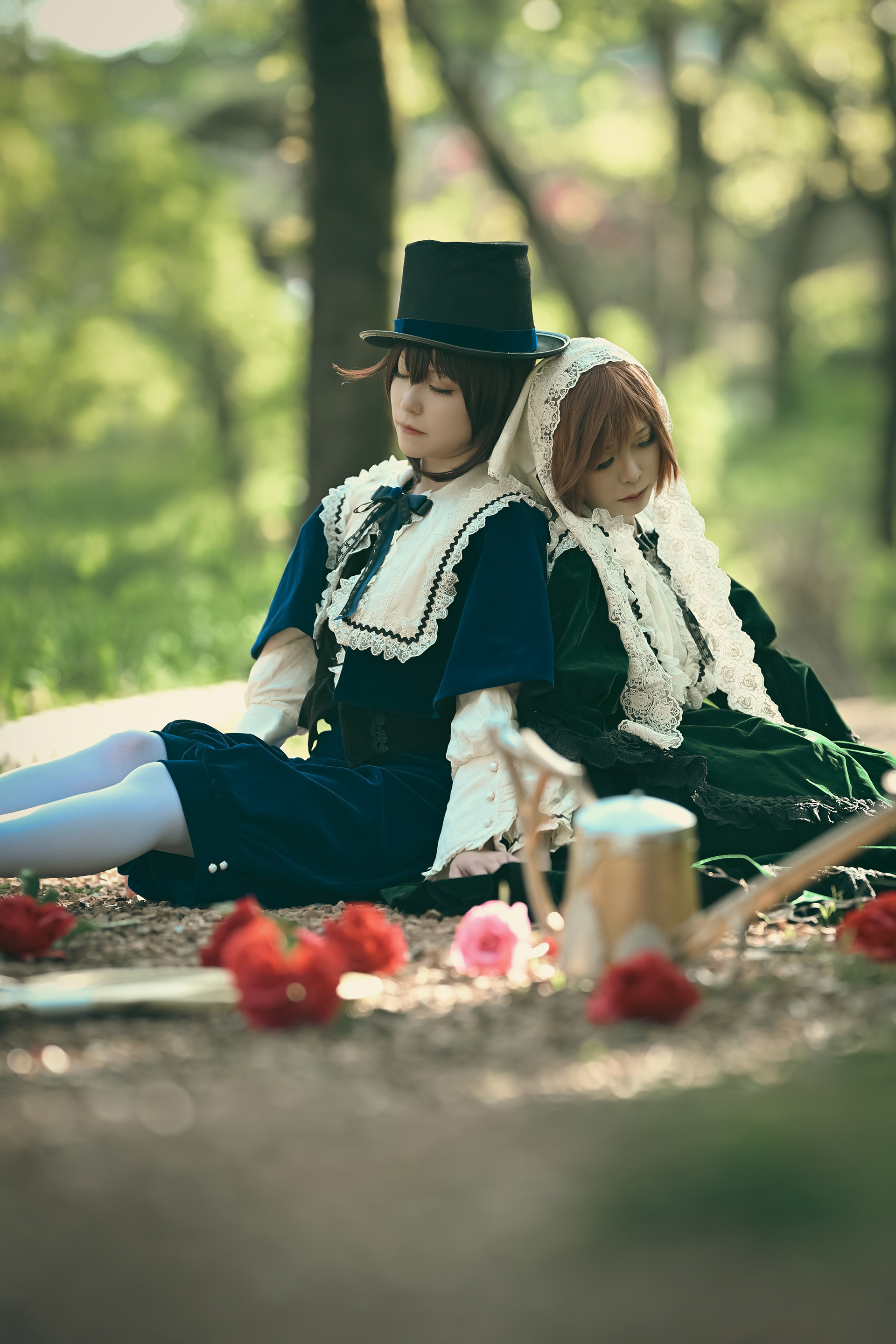 蒼星石:ルーイ / 翠星石:きょーさん / Photo:じんグウジさん