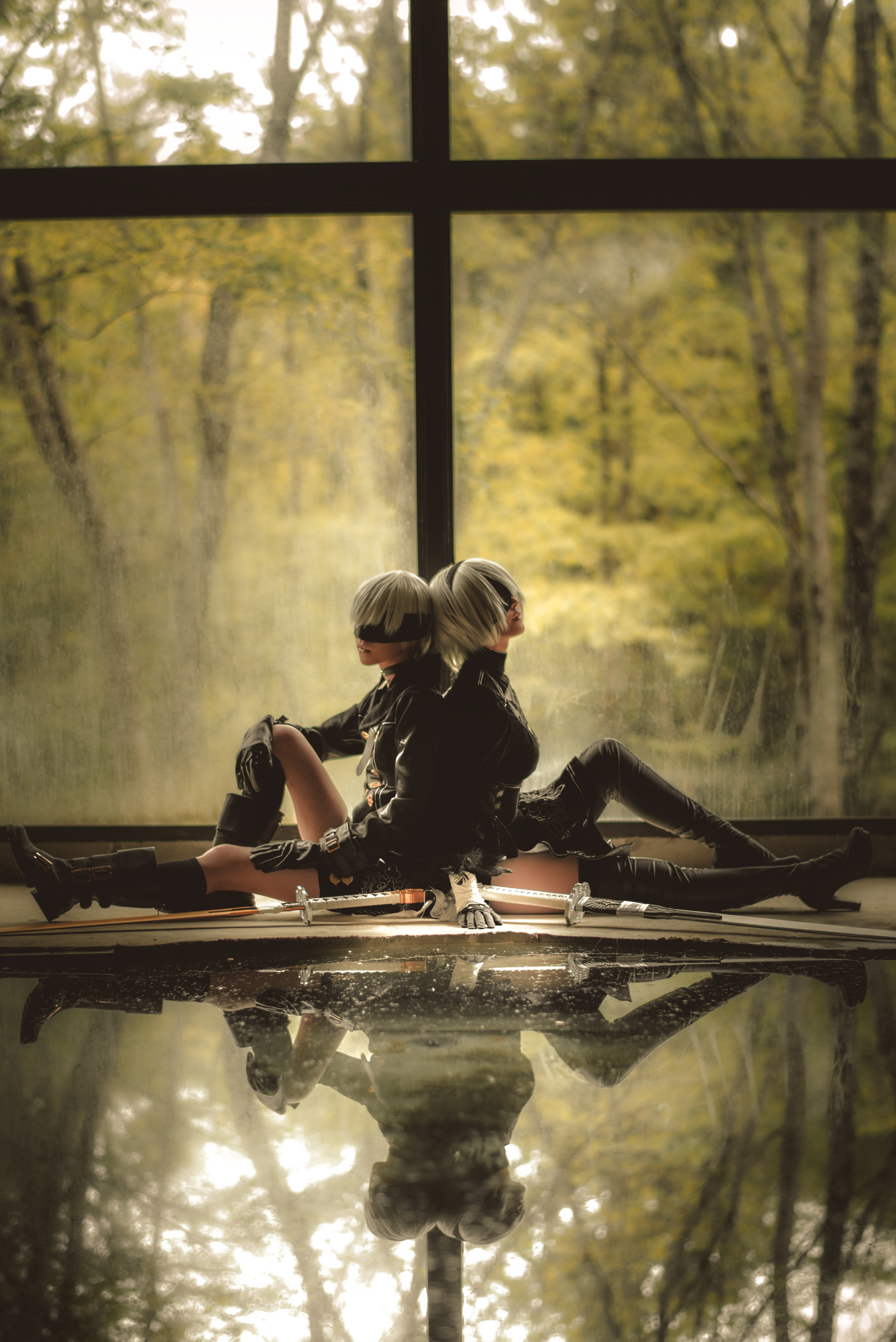 9S:ルーイ / 2B:明井さん / Photo:Any Goldmanさん