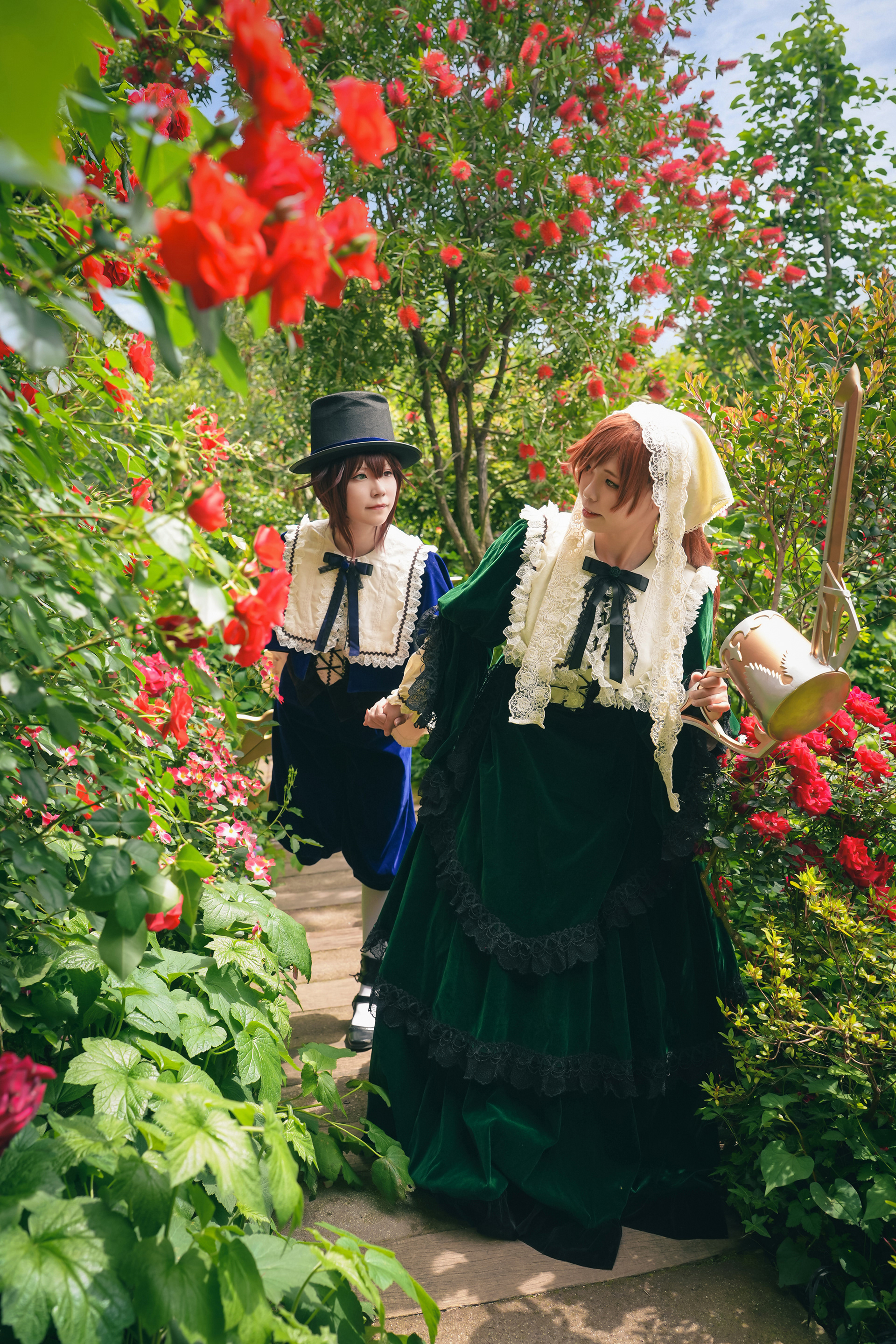 蒼星石:ルーイ / 翠星石:きょーさん / Photo:じんグウジさん
