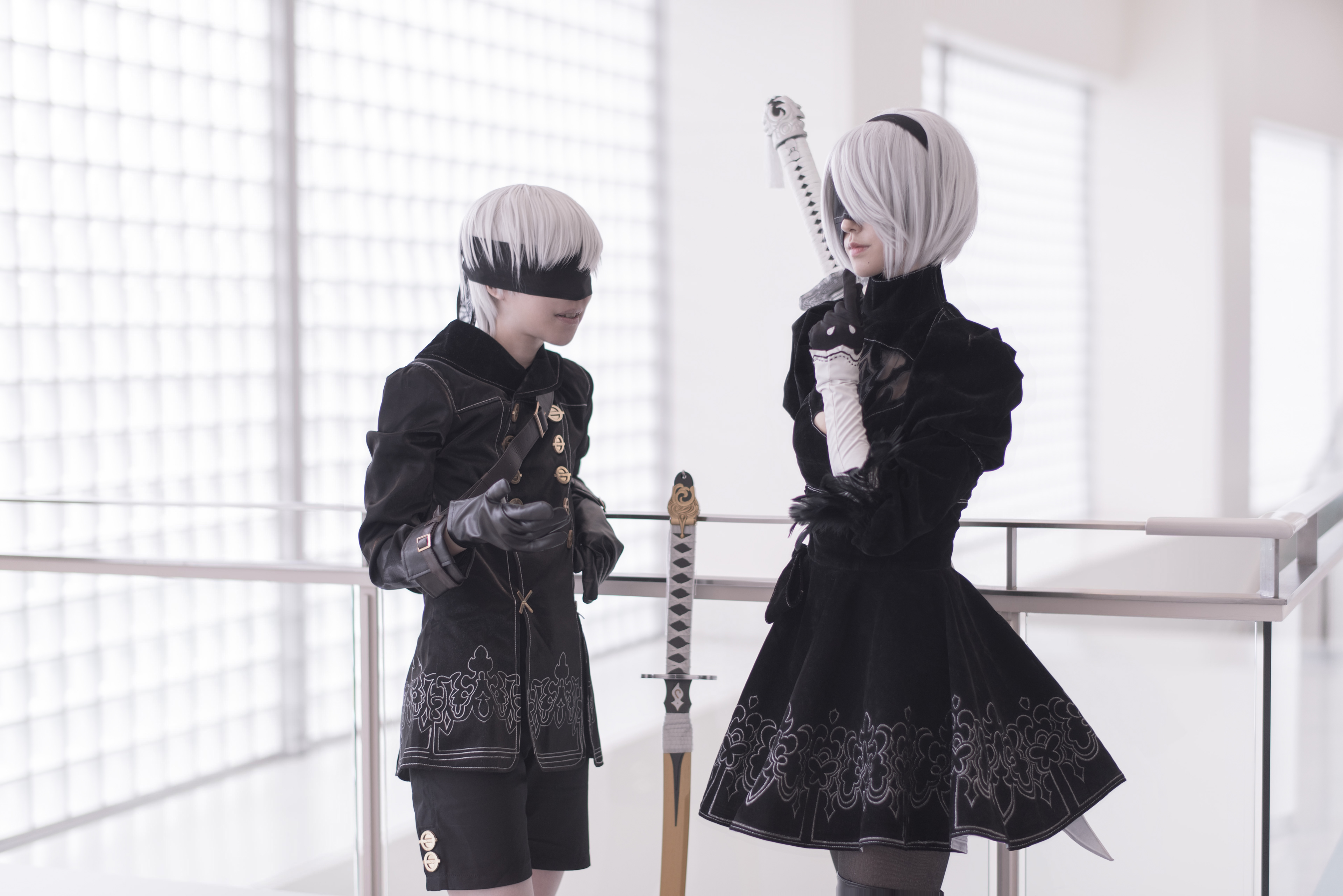 9S:ルーイ / 2B:明井さん / Photo:Any Goldmanさん