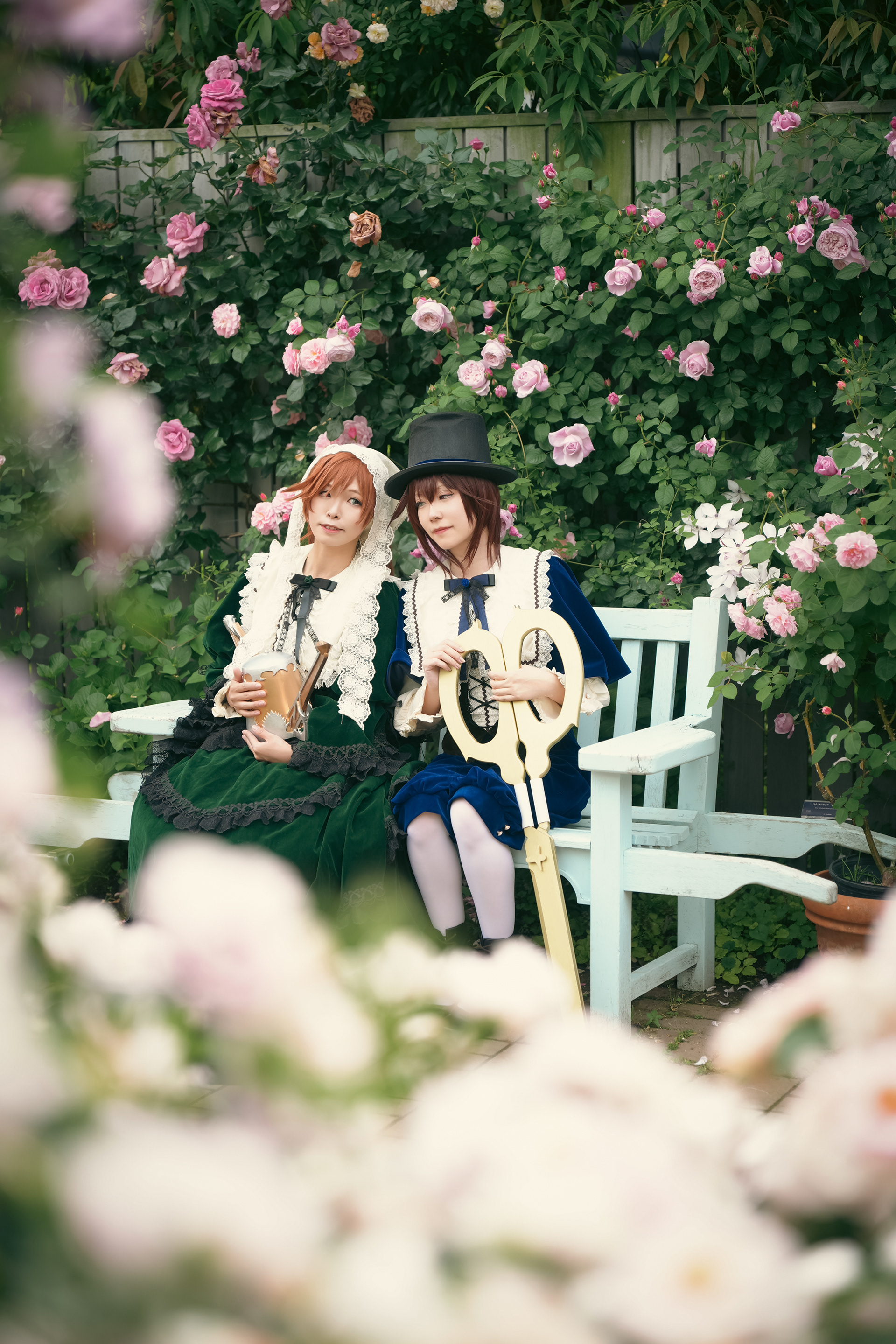 蒼星石:ルーイ / 翠星石:きょーさん / Photo:じんグウジさん