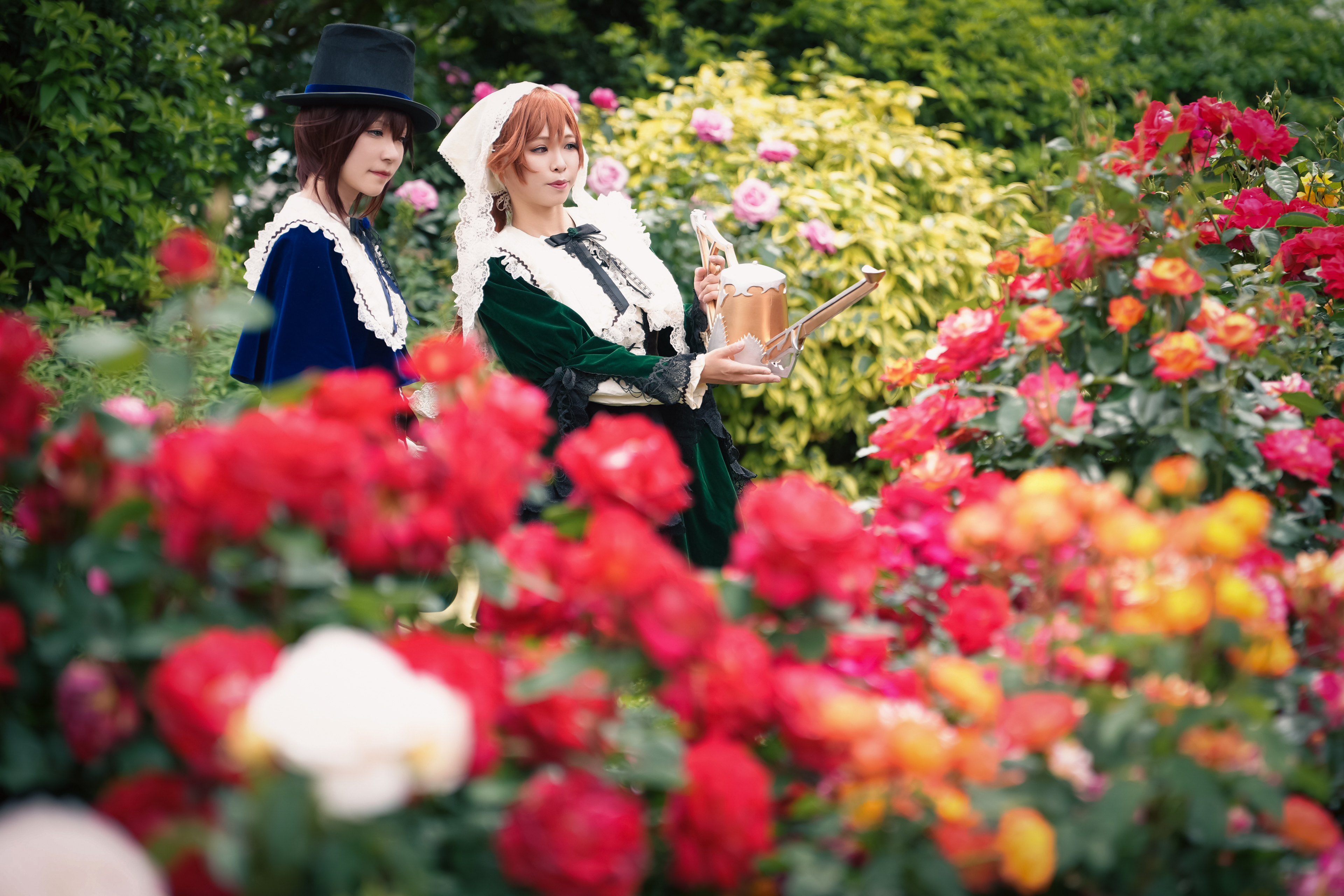 蒼星石:ルーイ / 翠星石:きょーさん / Photo:じんグウジさん