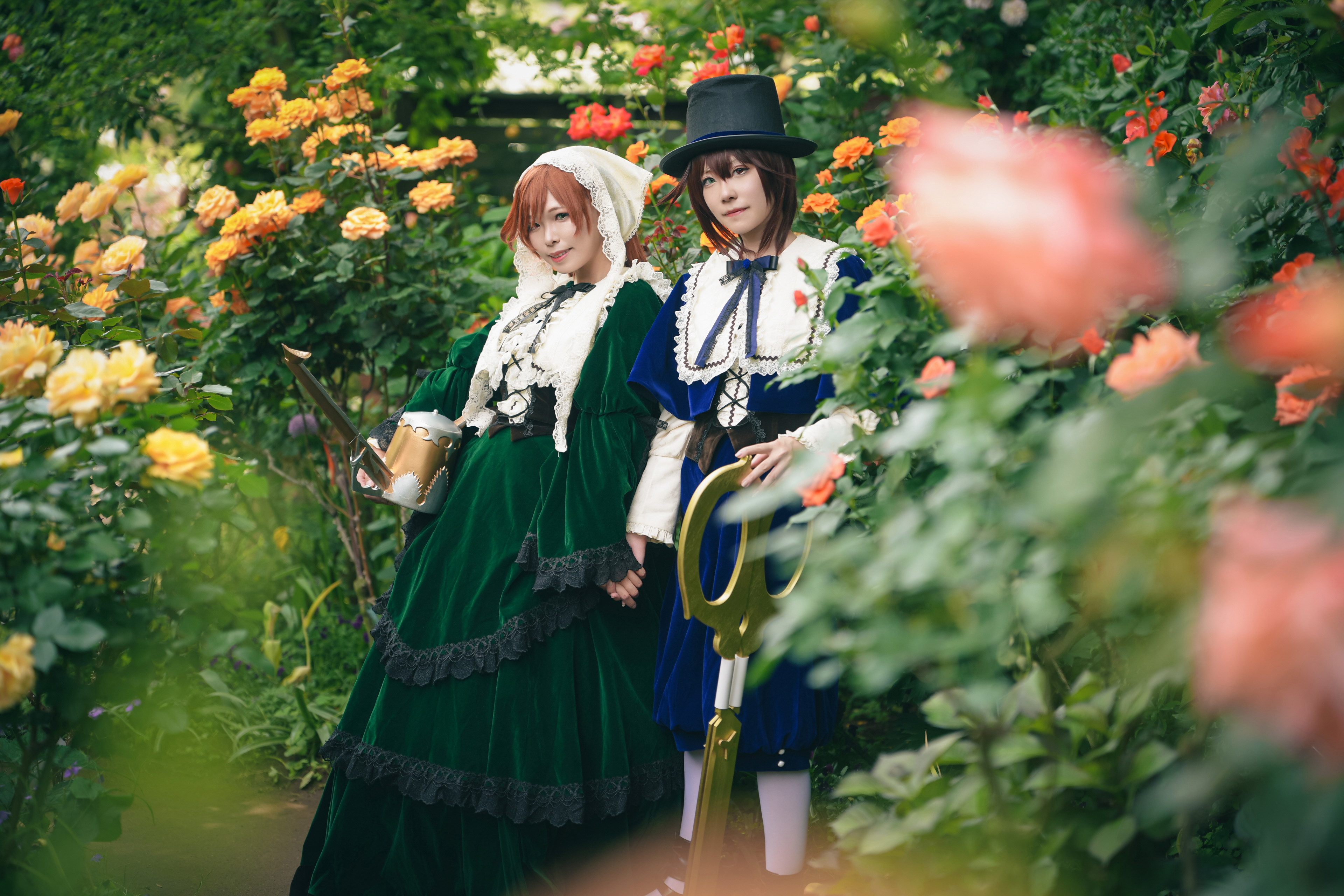 蒼星石:ルーイ / 翠星石:きょーさん / Photo:じんグウジさん